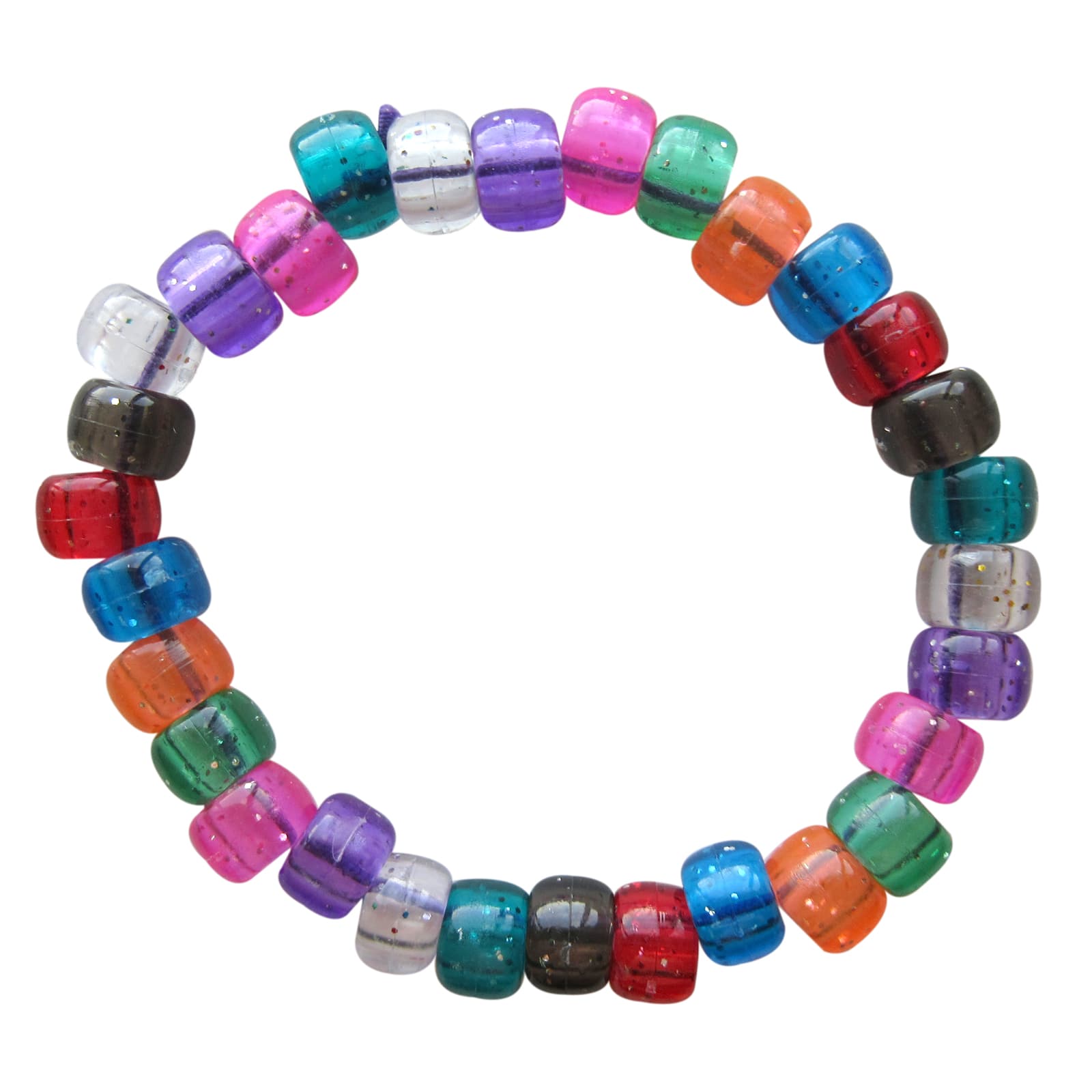 12 Pack: 1lb. Multicolor Pony Beads by Creatology™, 6mm x 9mm