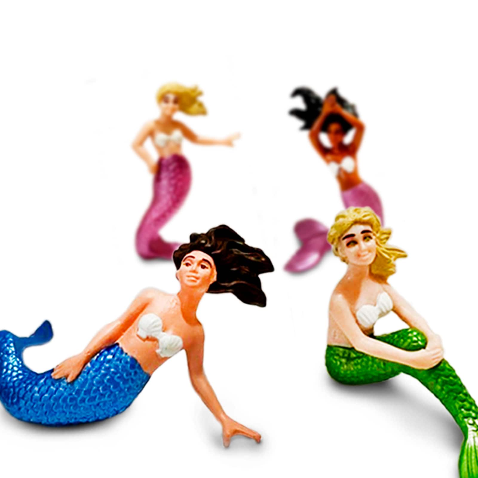 12 Pack: Safari Ltd® Designer TOOB® Mermaids Set