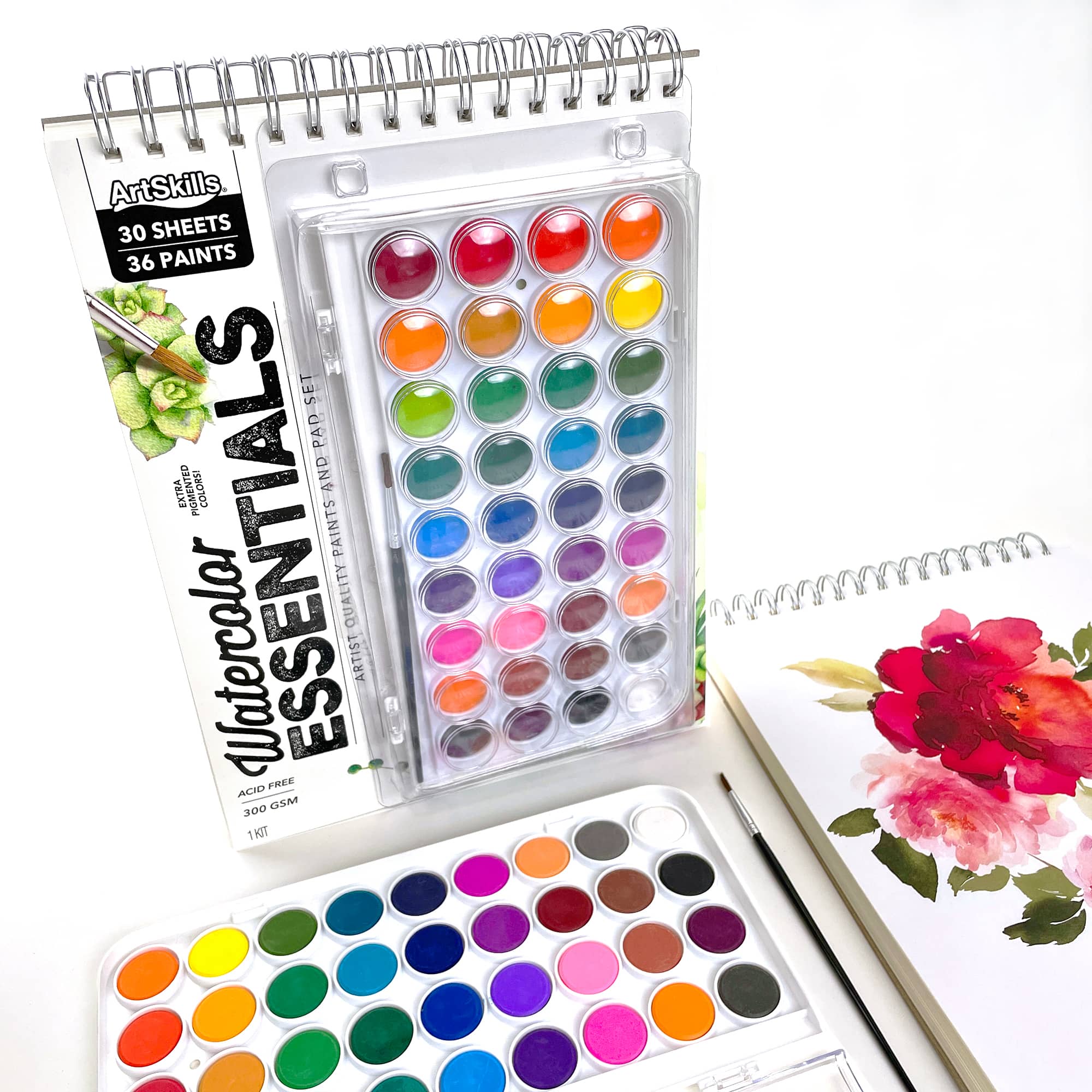 ArtSkills® Watercolor Essentials Art Set