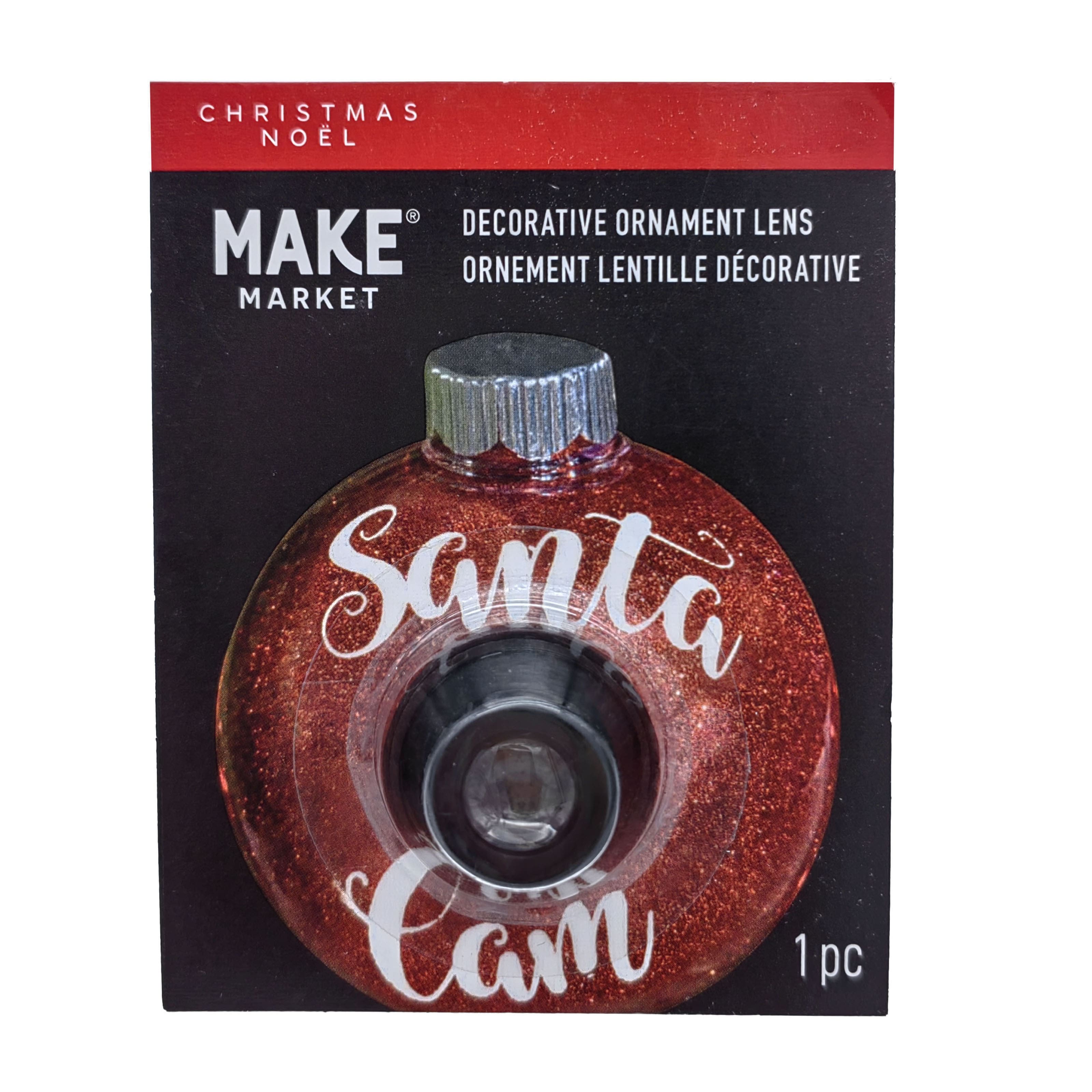 Santa Cam Decorative Ornament Lens by Make Market&#xAE;