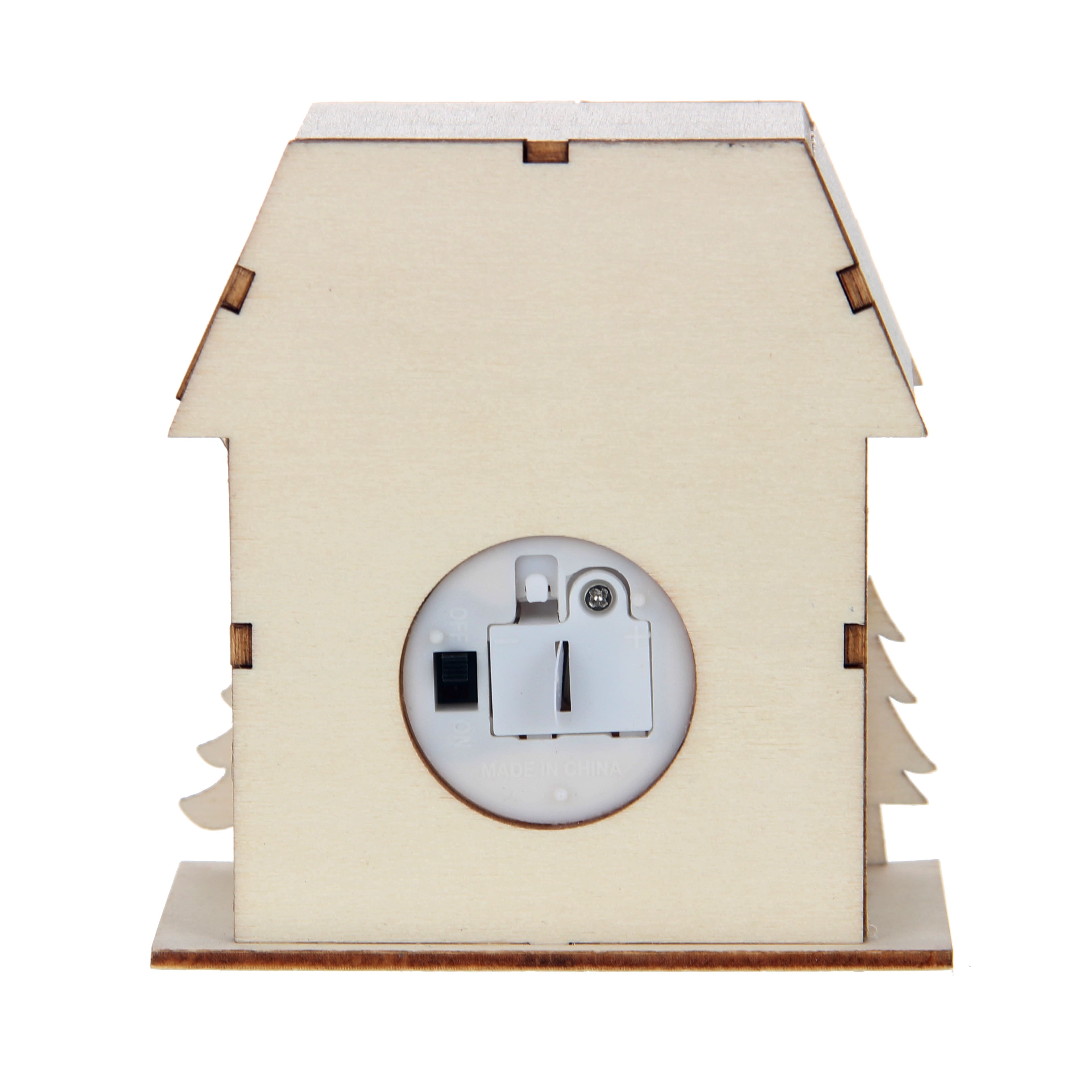 DIY LED Wood Village Classic House by Make Market&#xAE;