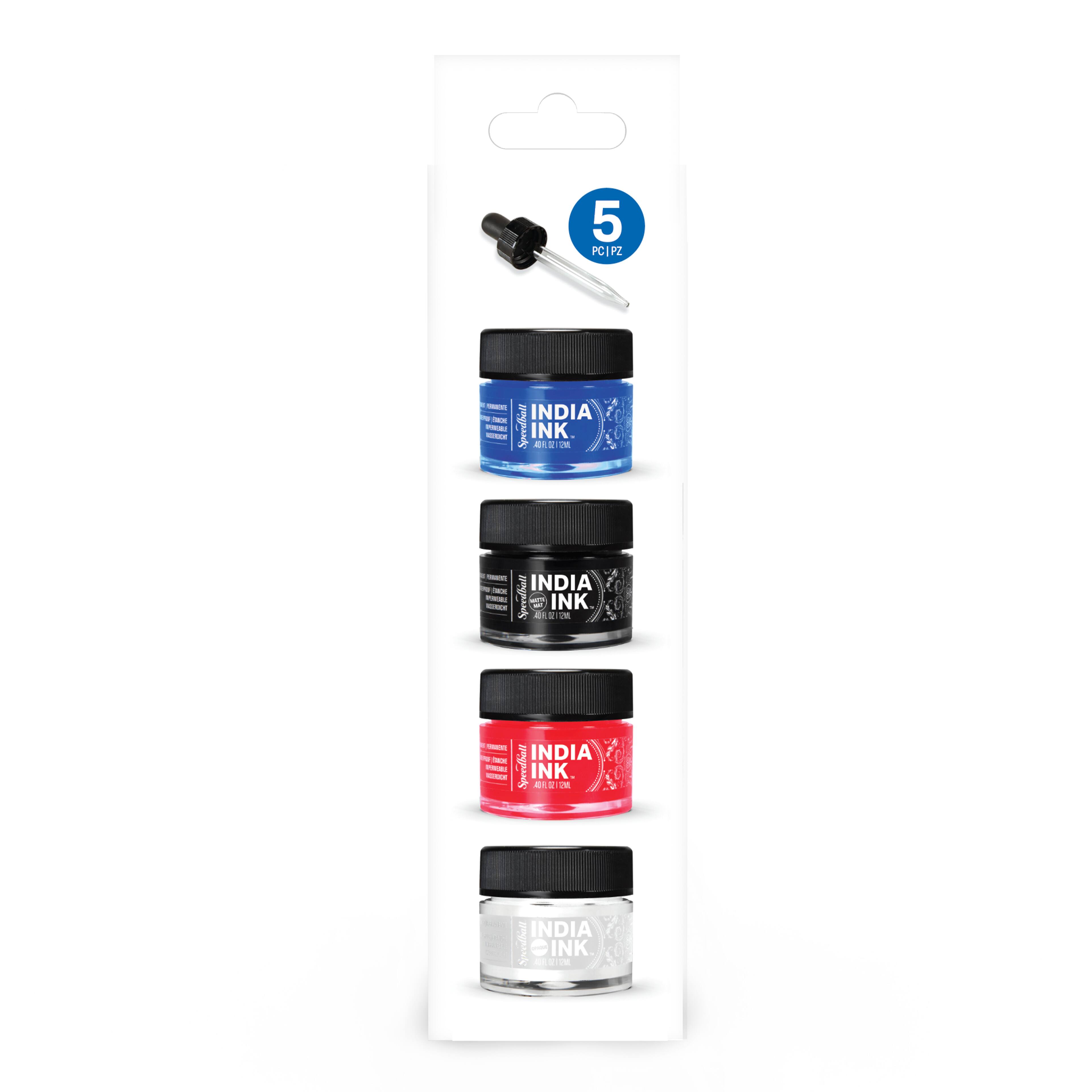 Speedball&#xAE; India Ink Basic Color Set