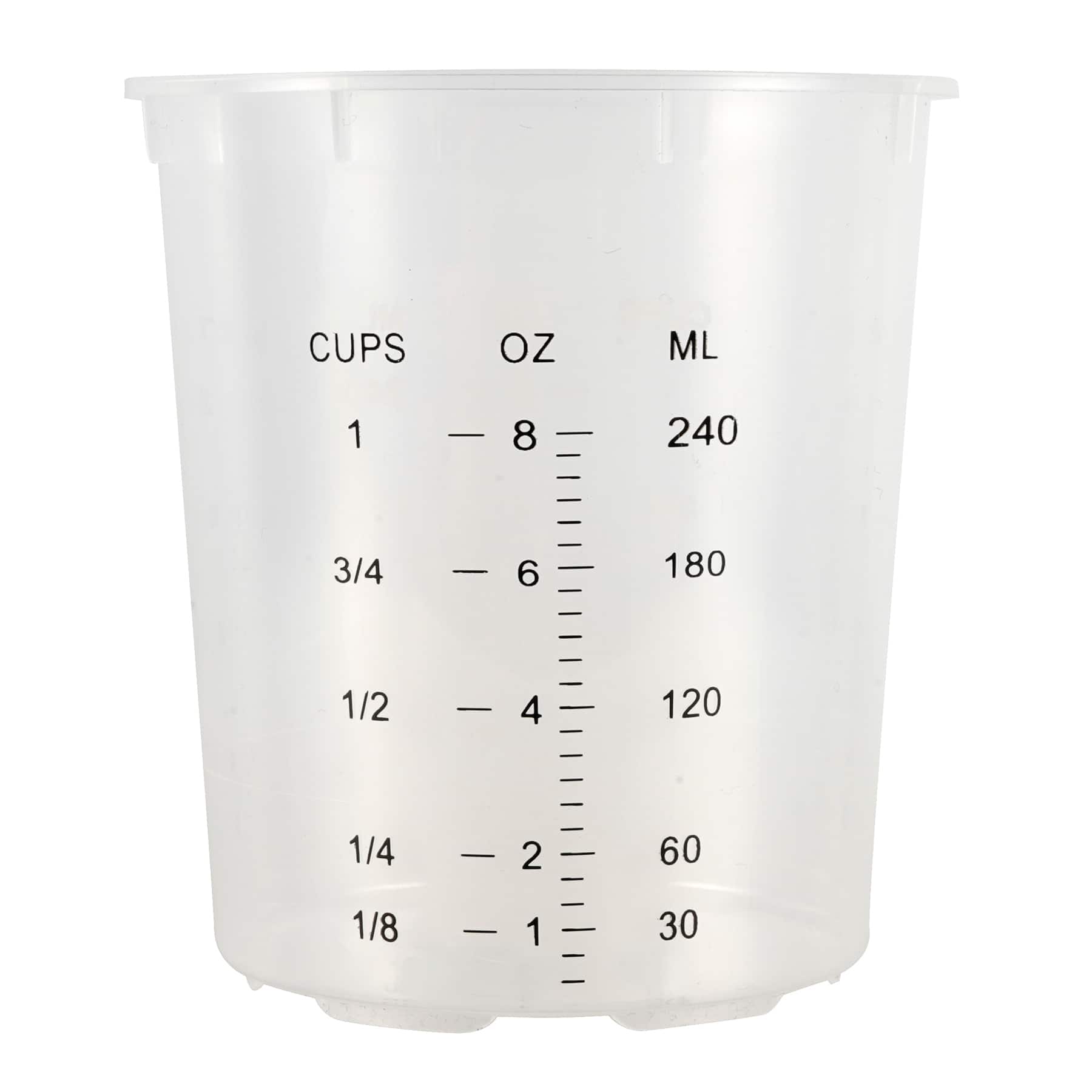 Epoxy Mixing Cups - Disposable 8oz.