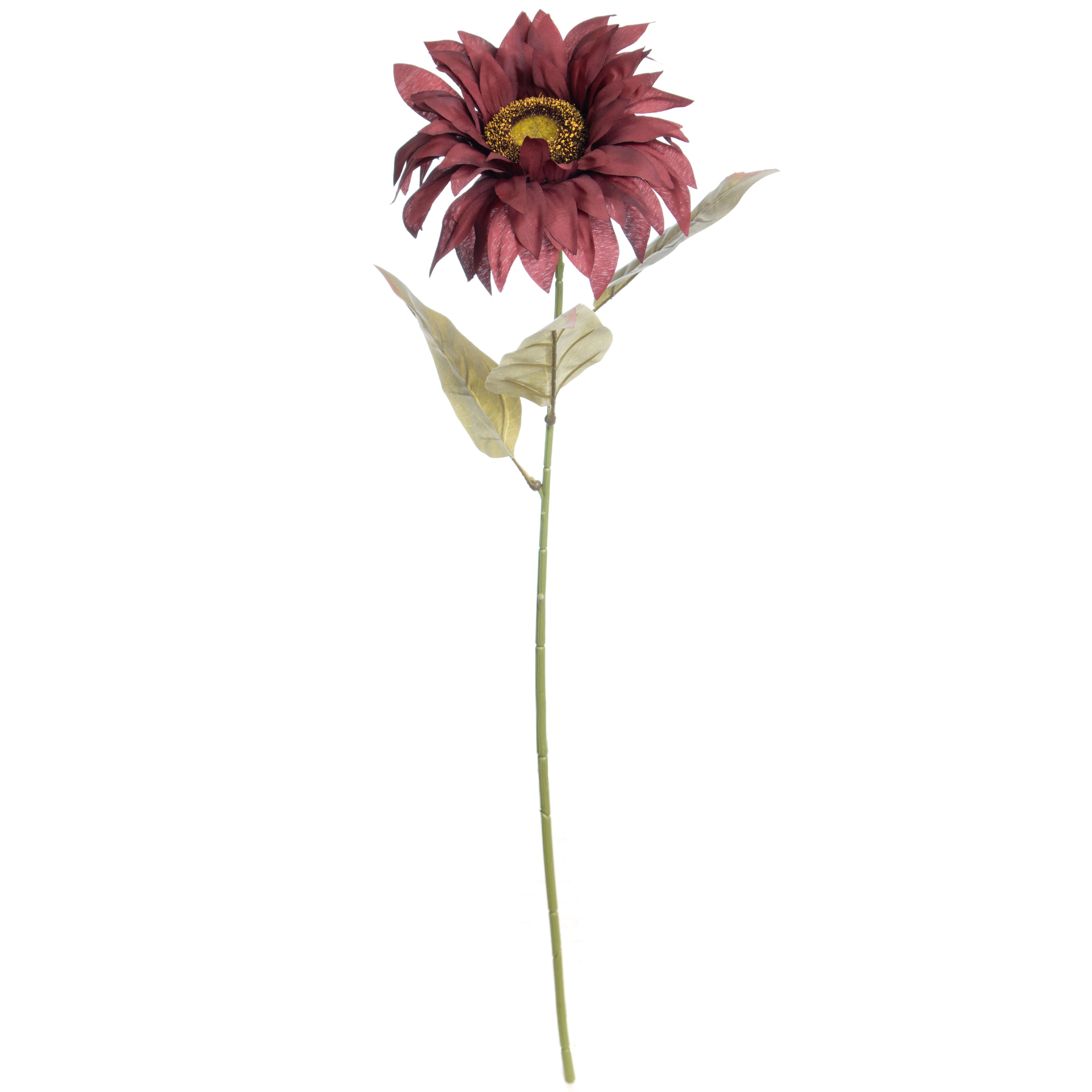 30&#x22; Dark Red Sunflower Stem by Ashland&#xAE;