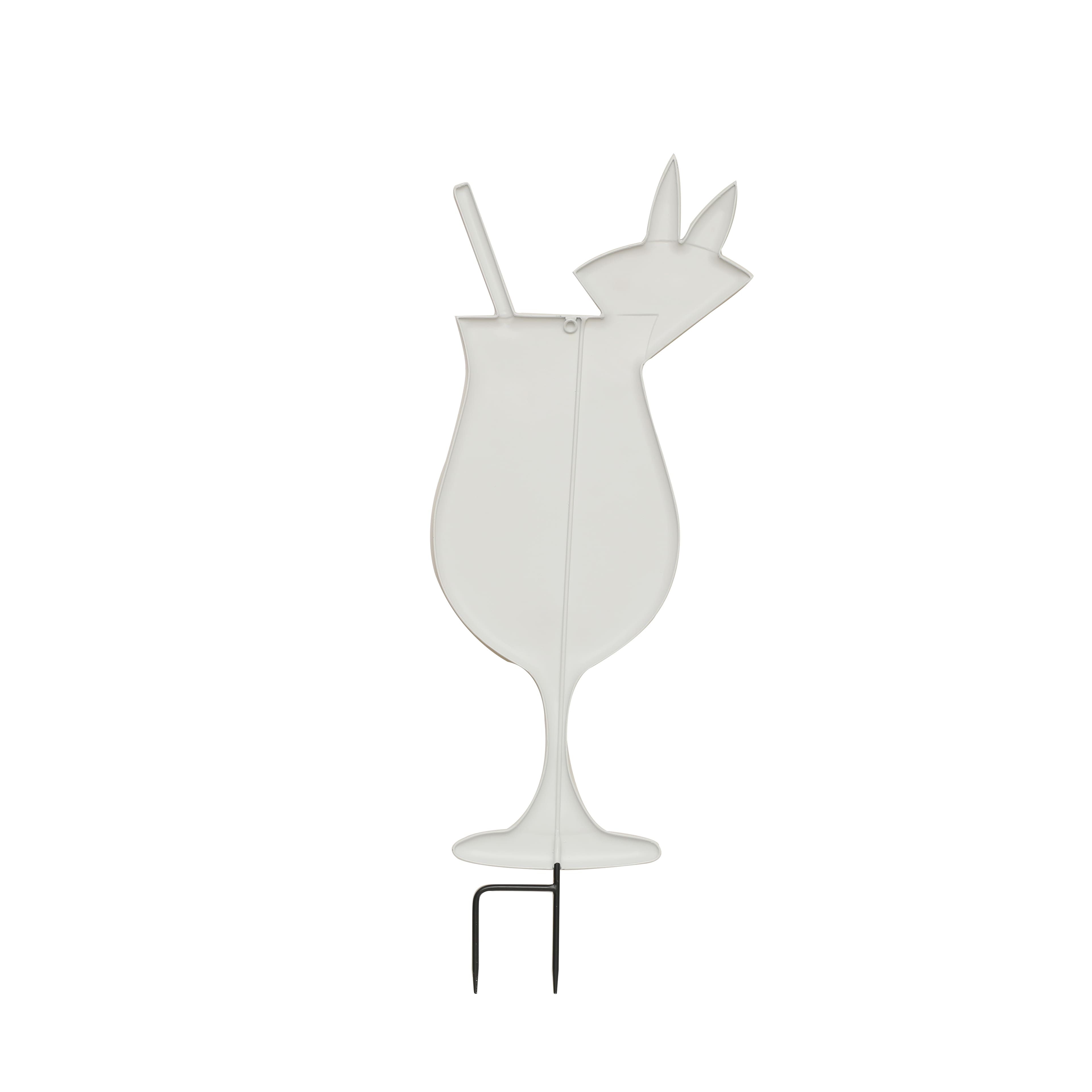 3ft. Cocktail Metal Yard Stake by Ashland&#xAE;