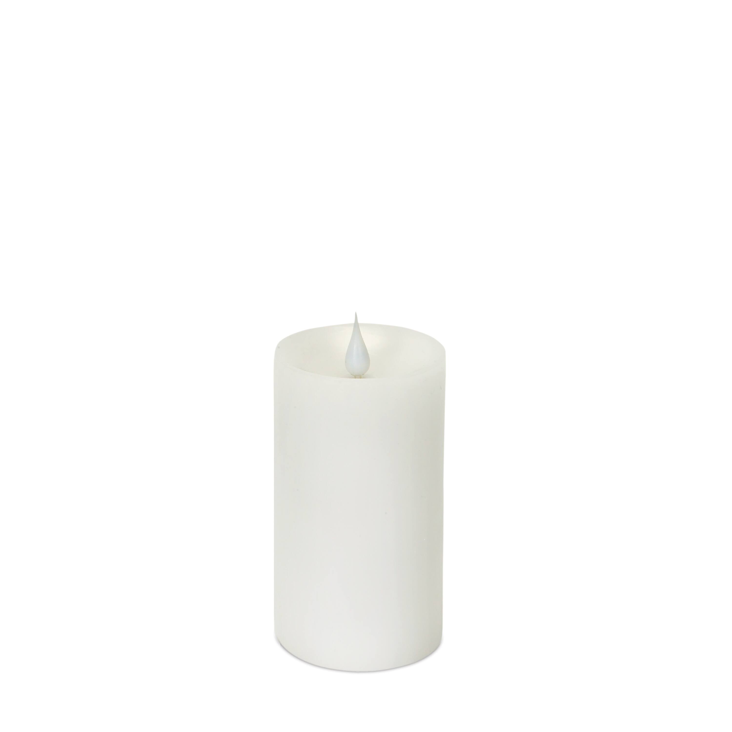 3" x 5" Simplux LED Pillar Candle Set with Moving Flame