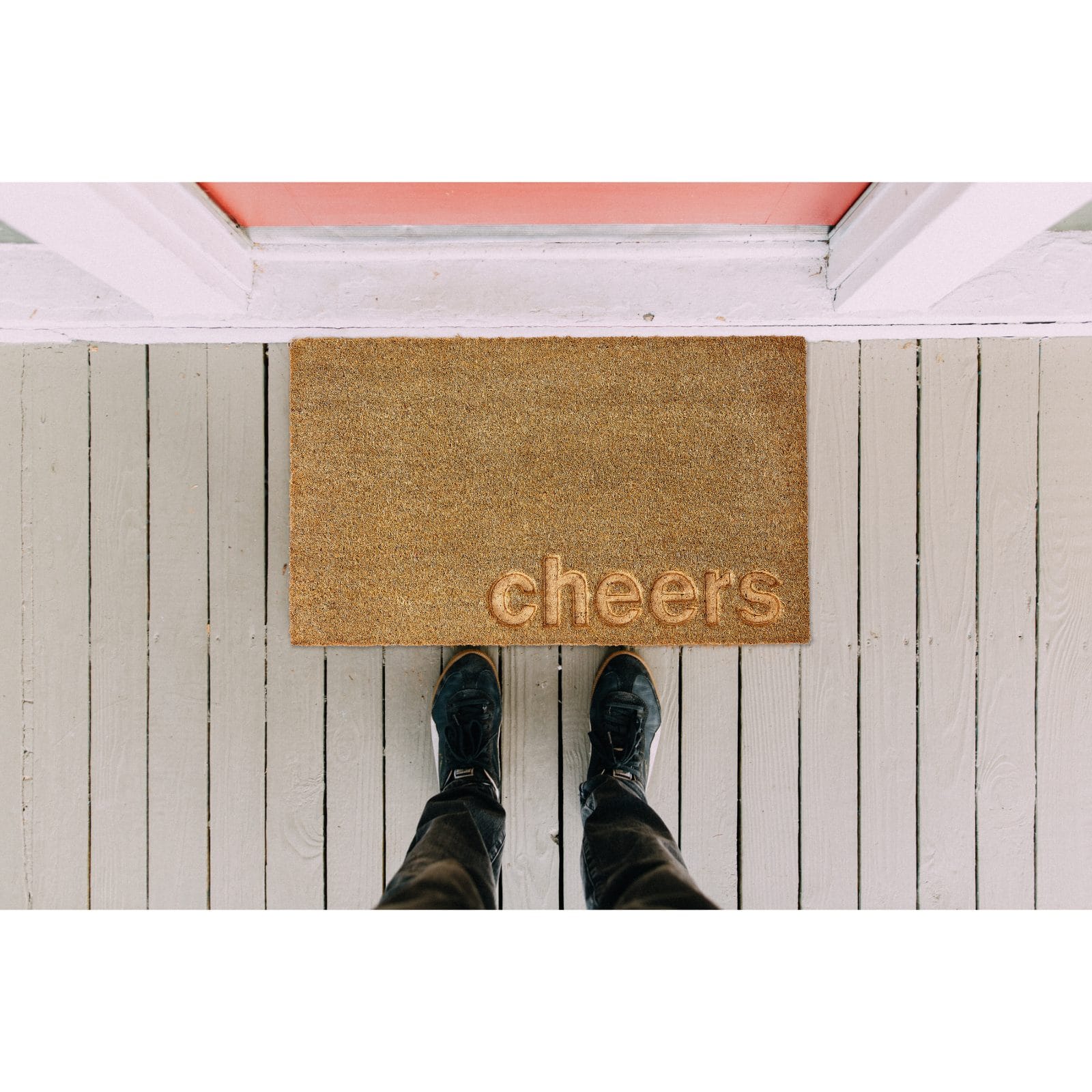 DII® Cheers Engraved Doormat