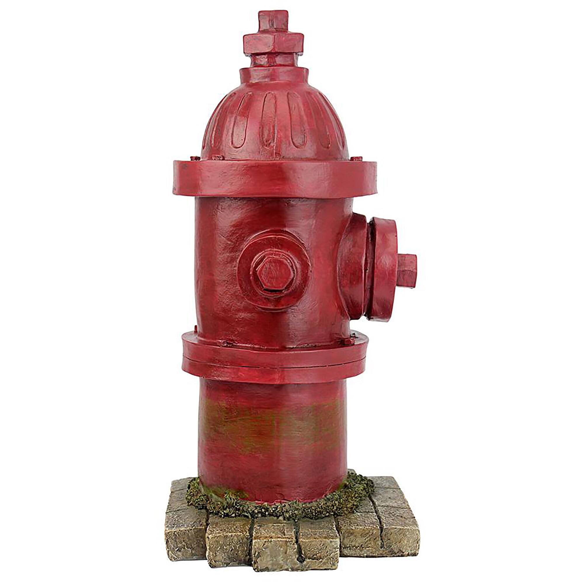Design Toscano 14&#x22; Dog&#x27;s Second Best Friend Fire Hydrant Statue