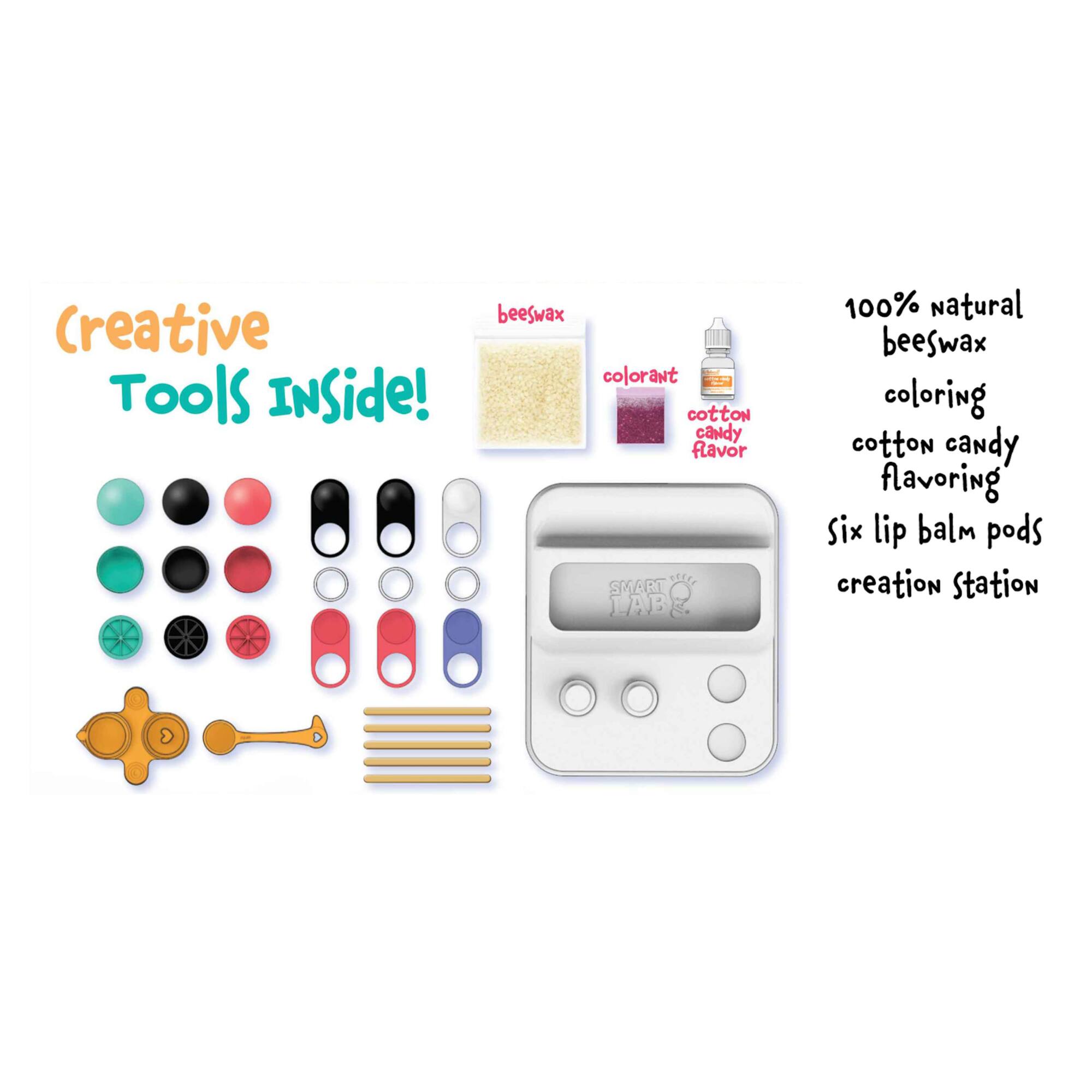 SmartLab® Go Natural! Deluxe Lip Balm Kit