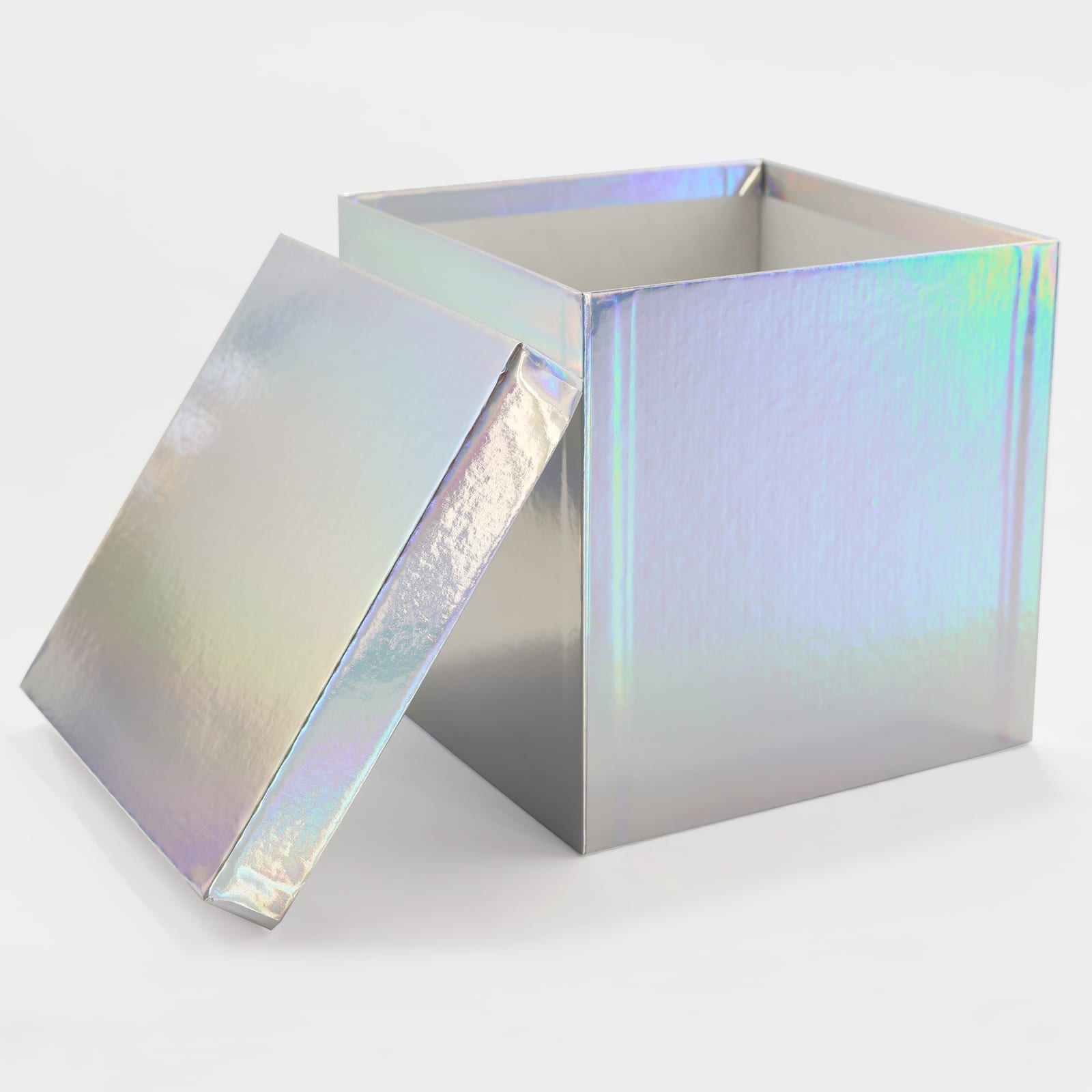 Large Silver Holographic Box by Celebrate It™