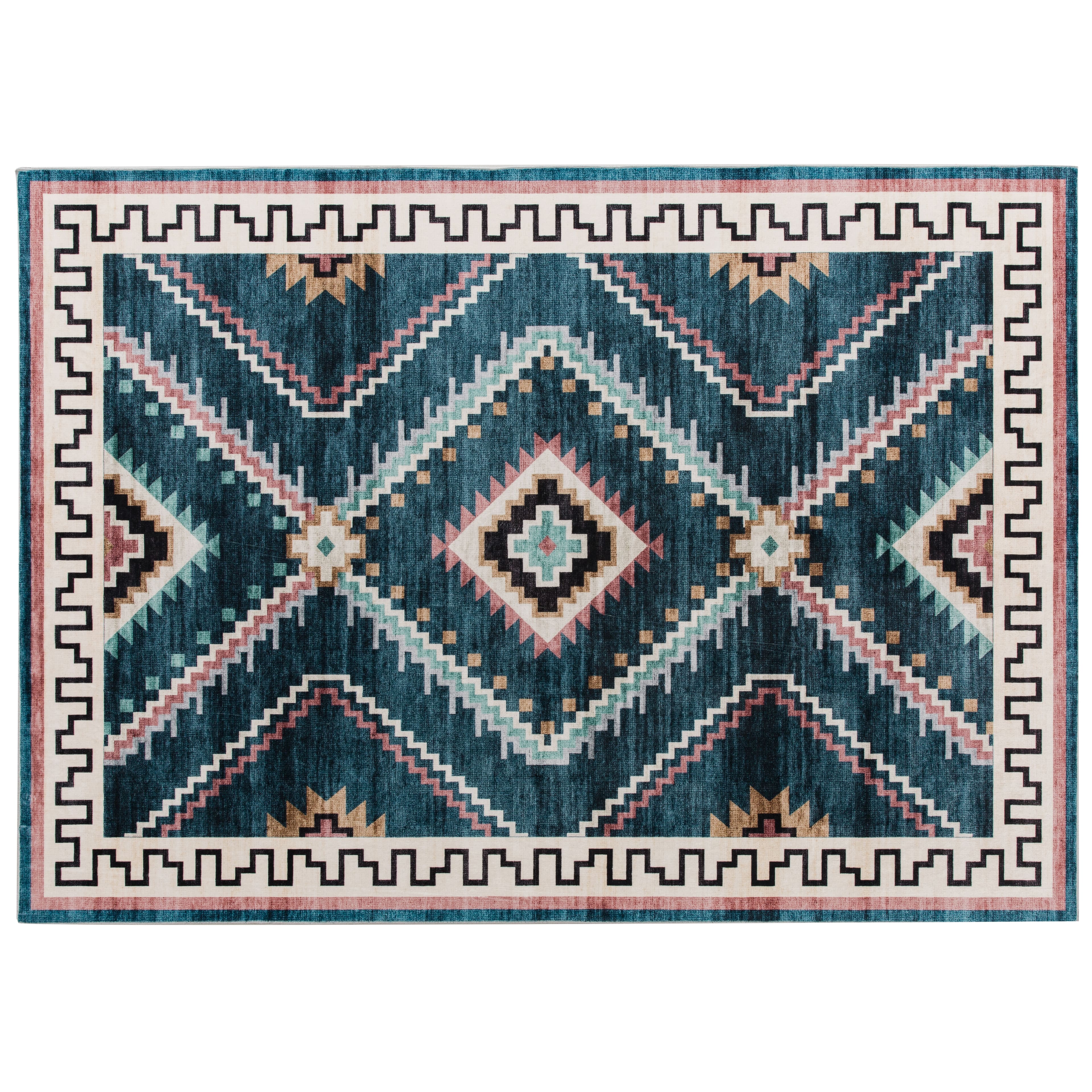 Carpette lavable boho d&#x2019;Ashland