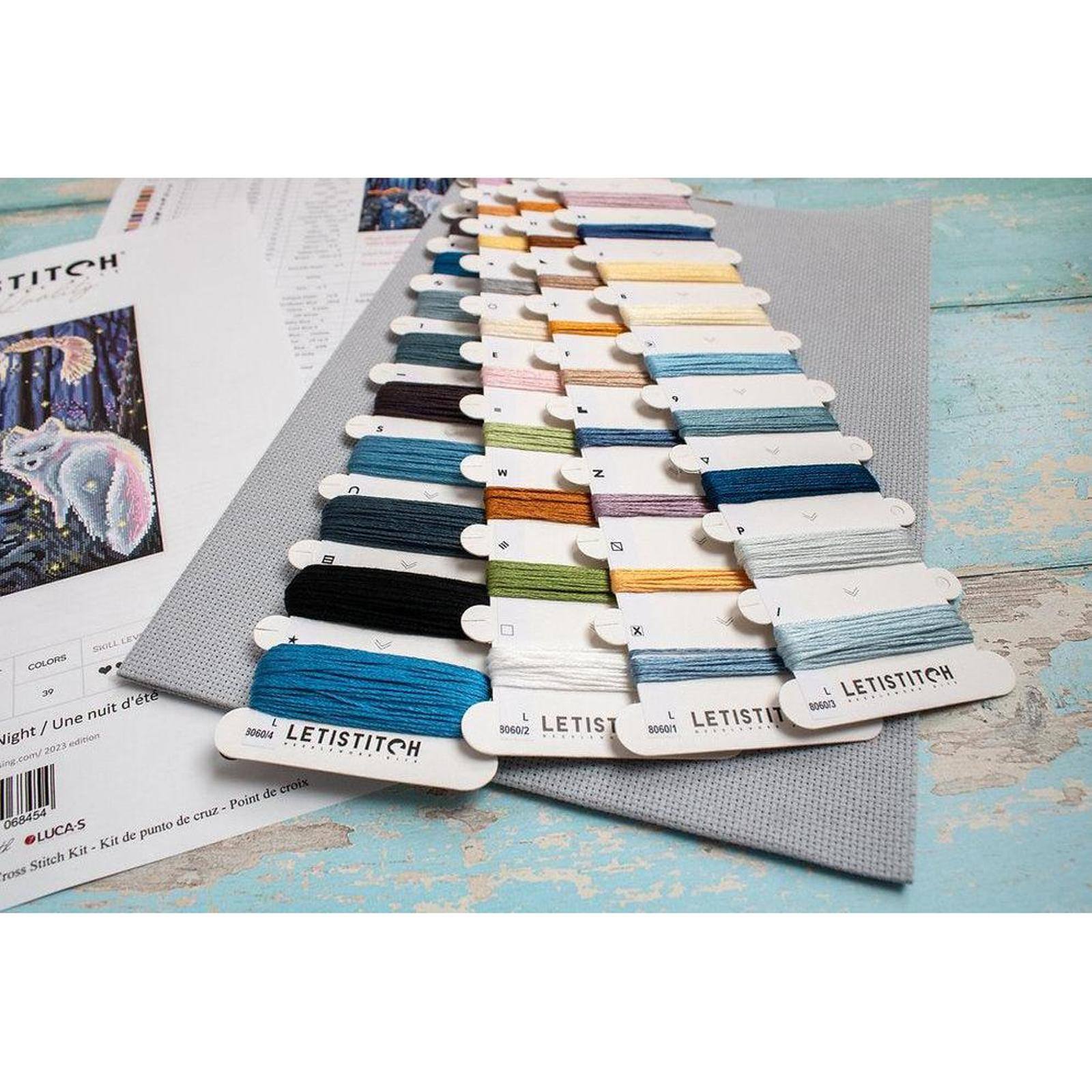 LetiStitch A Midsummer Night Counted Cross Stitch Kit