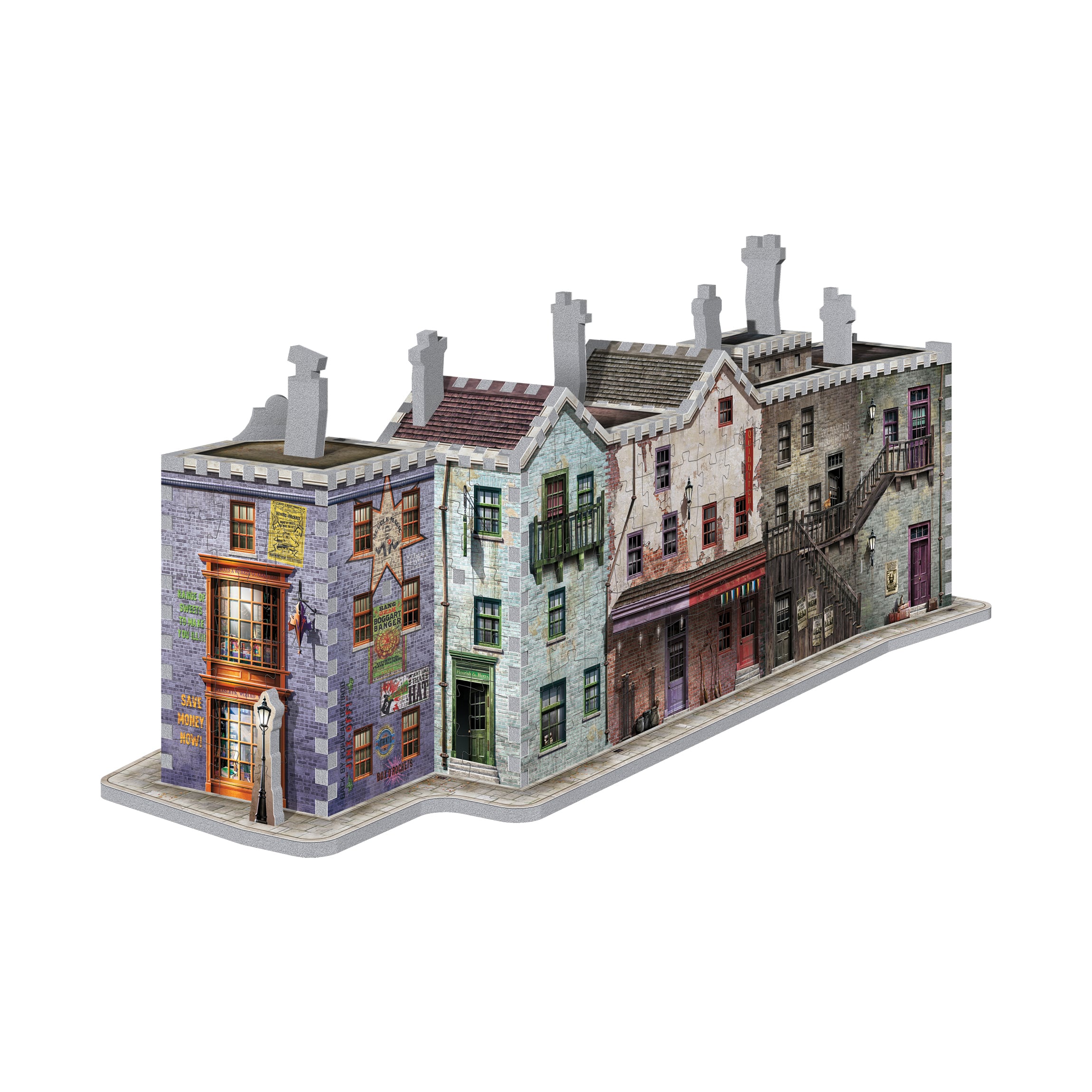 Harry Potter&#x2122; Diagon Alley&#x2122; 450 Piece 3D Puzzle