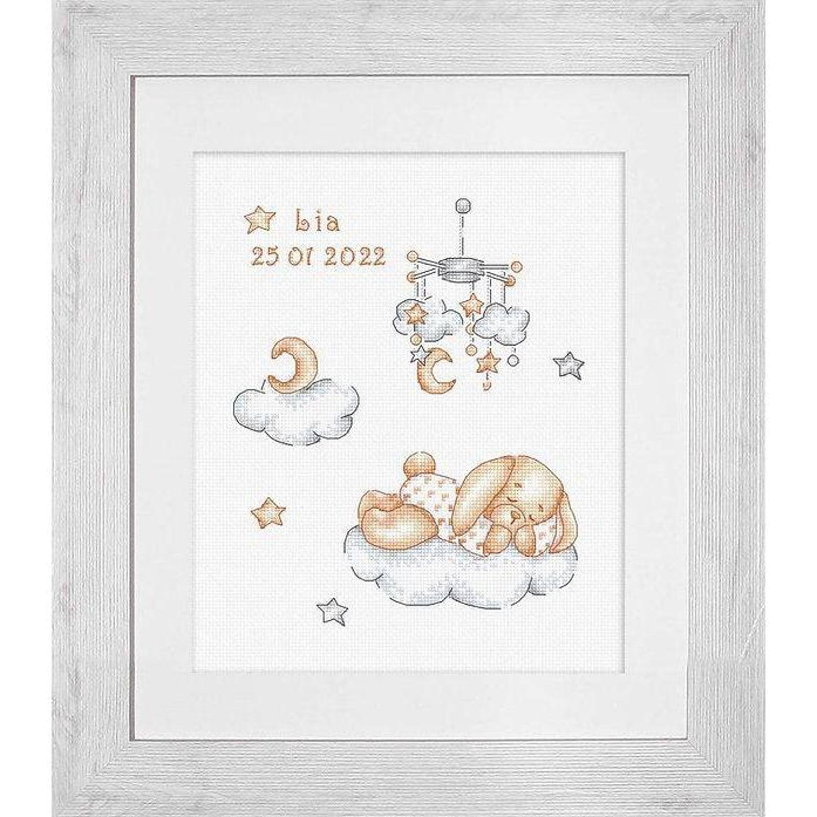 Luca-s Sleepy Counted Cross Stitch Kit