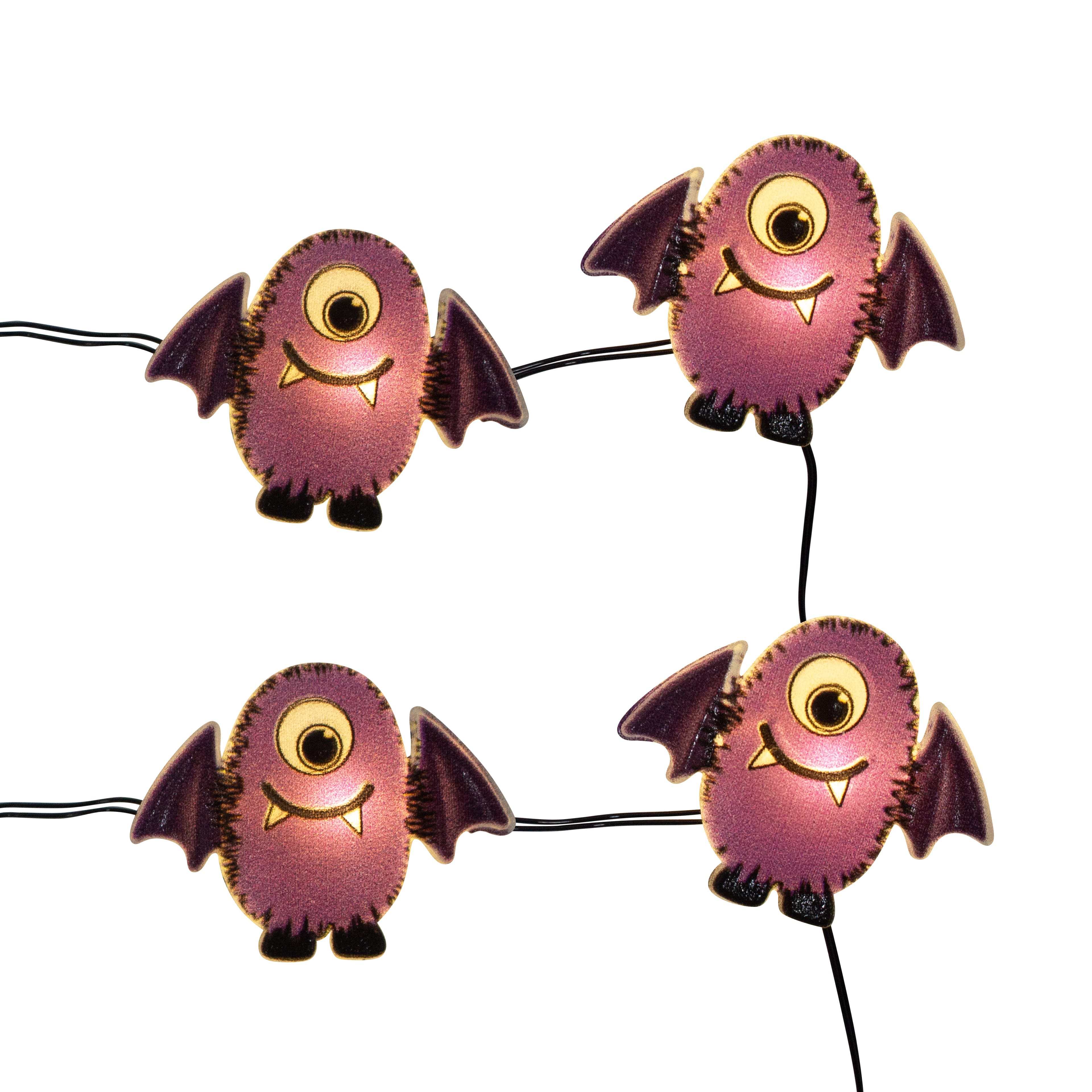 6ft. Purple Monster Icon String Lights by Ashland®