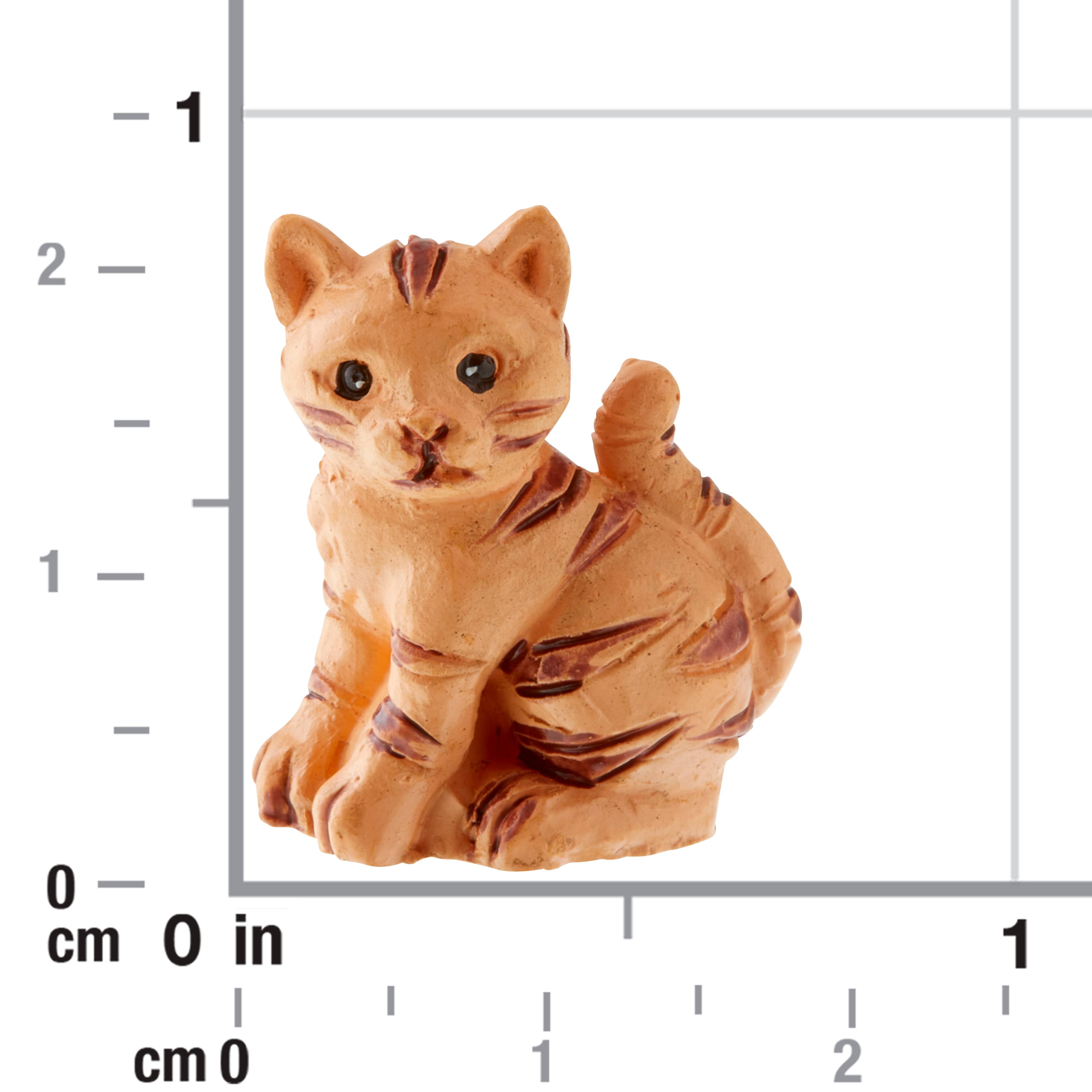 12 Pack: Mini Orange Tabby Cat by Make Market&#xAE;