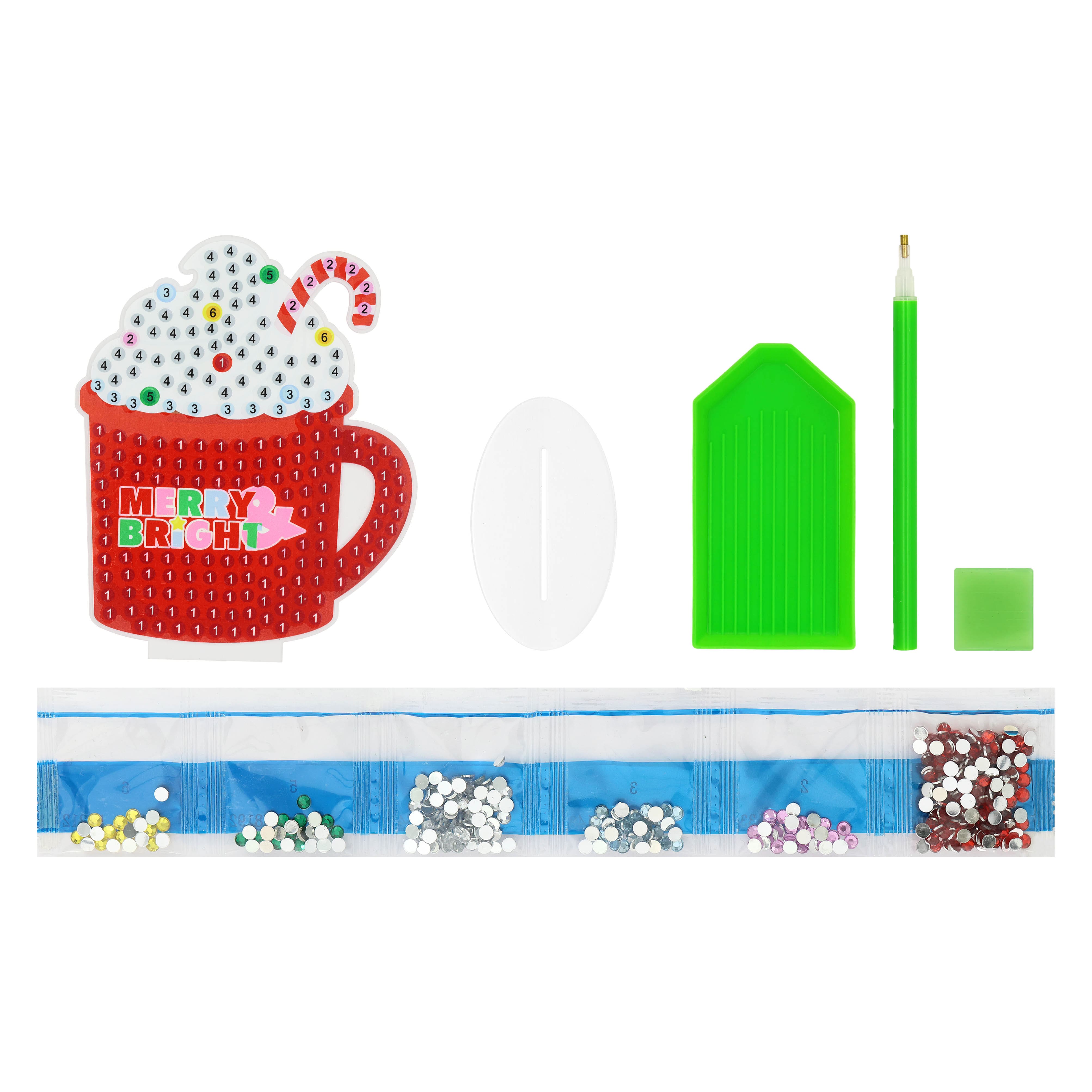 Cocoa Mug Diamond Art Kit by Creatology&#x2122;