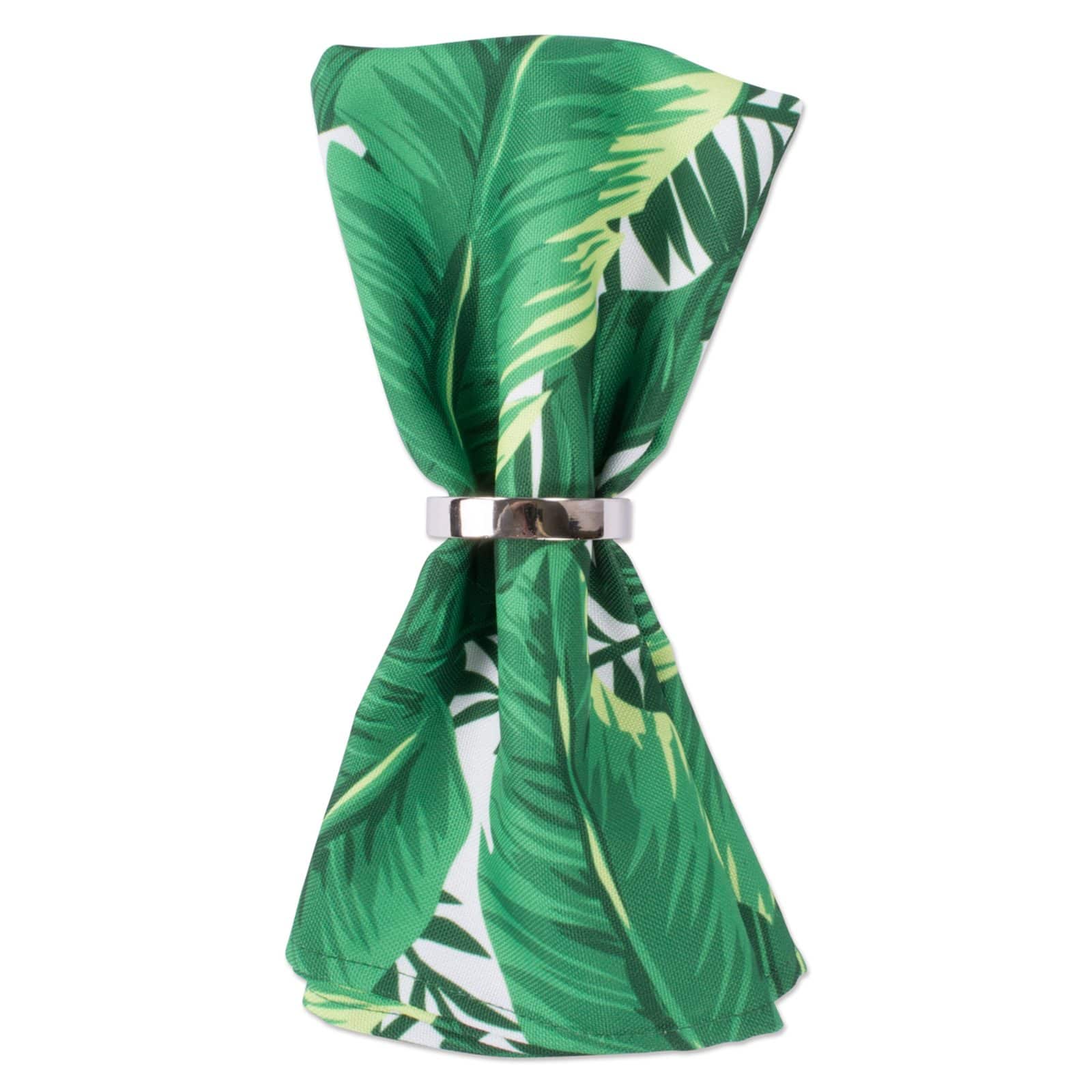 DII® Banana Leaf Print Outdoor Napkin, 6ct.