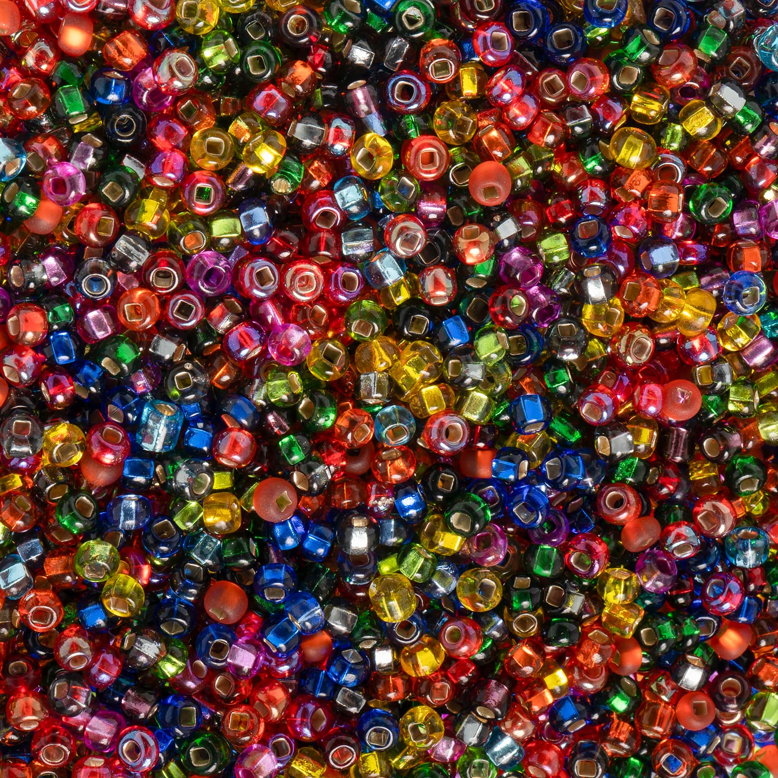 John Bead 10/0 Silver-Lined Czech Glass Seed Beads