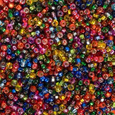 John Bead 10/0 Silver-Lined Czech Glass Seed Beads | Michaels