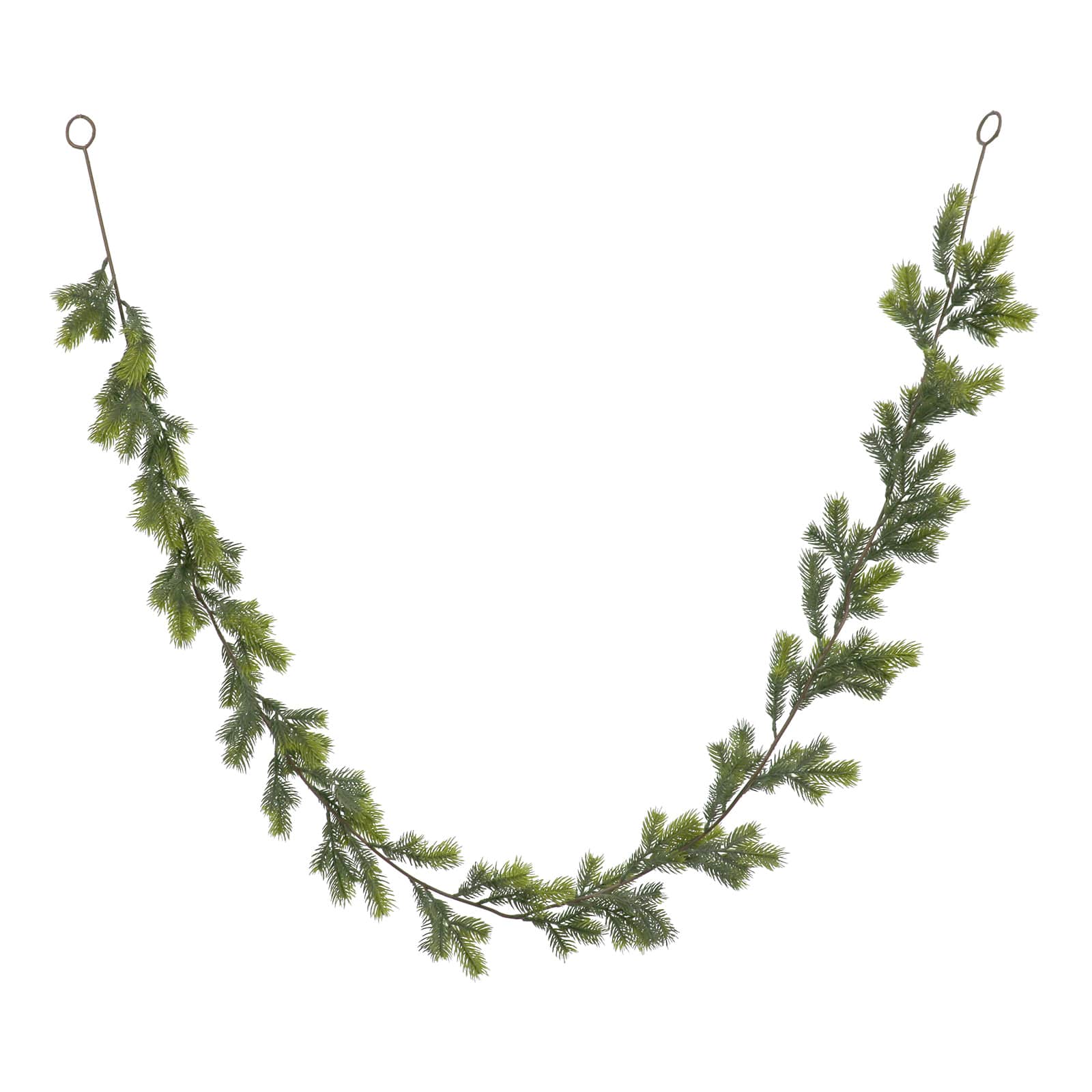 6ft. Two-Tone Green Pine Garland by Ashland&#xAE;