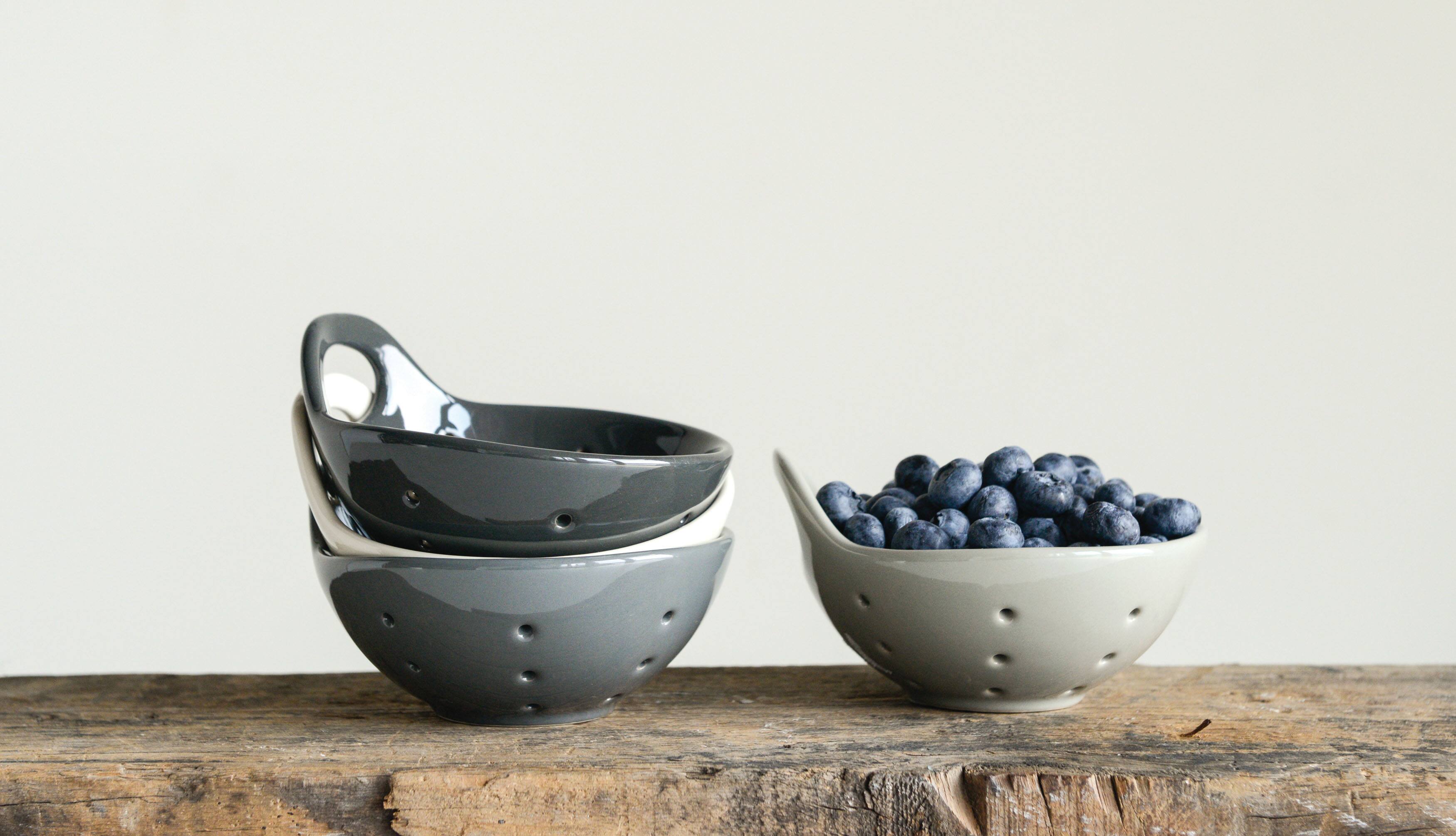 Hello Honey® 5" Round Stoneware Berry Bowl Set, 4ct.