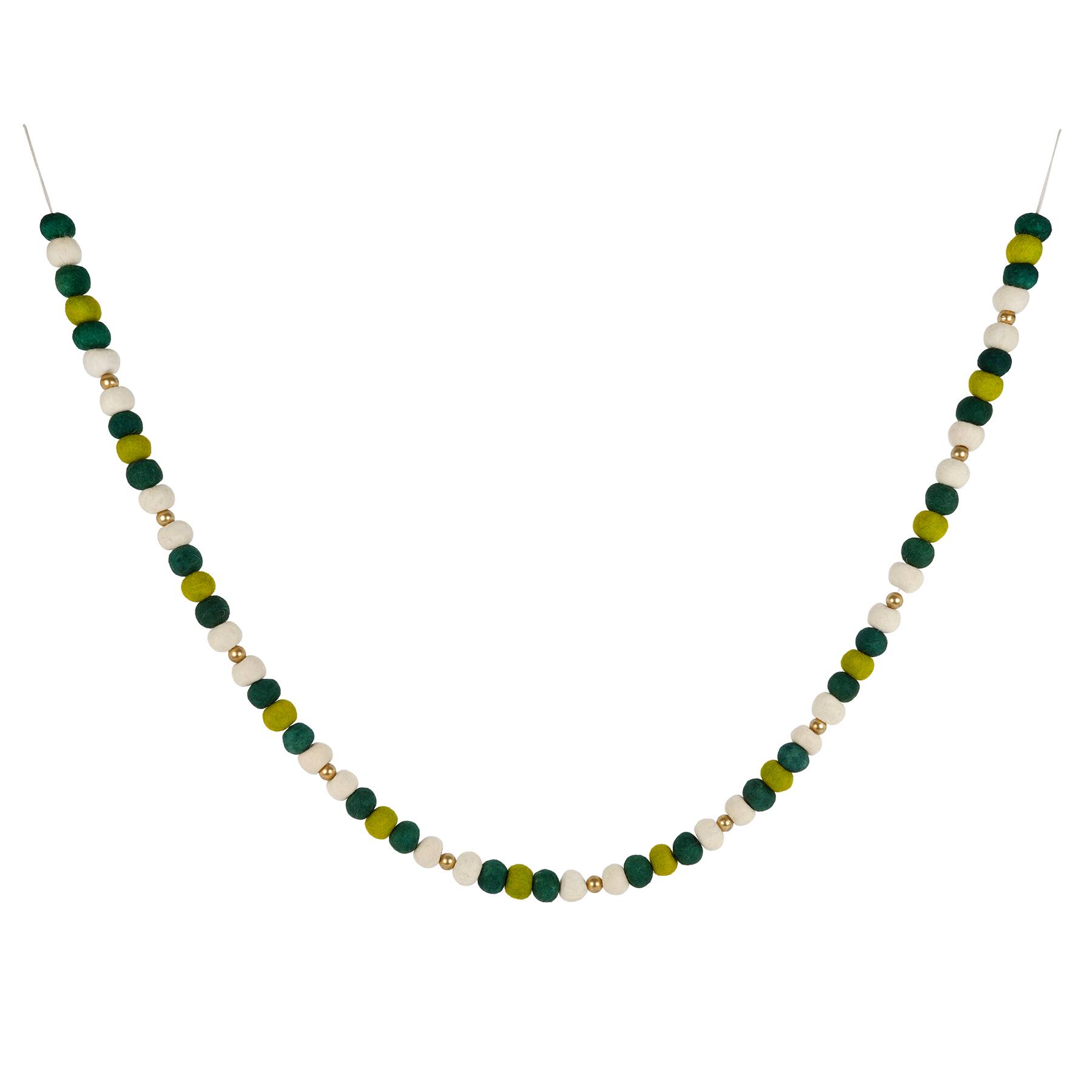 6ft. St. Patrick's Day Felt Pom Pom Garland by Ashland®