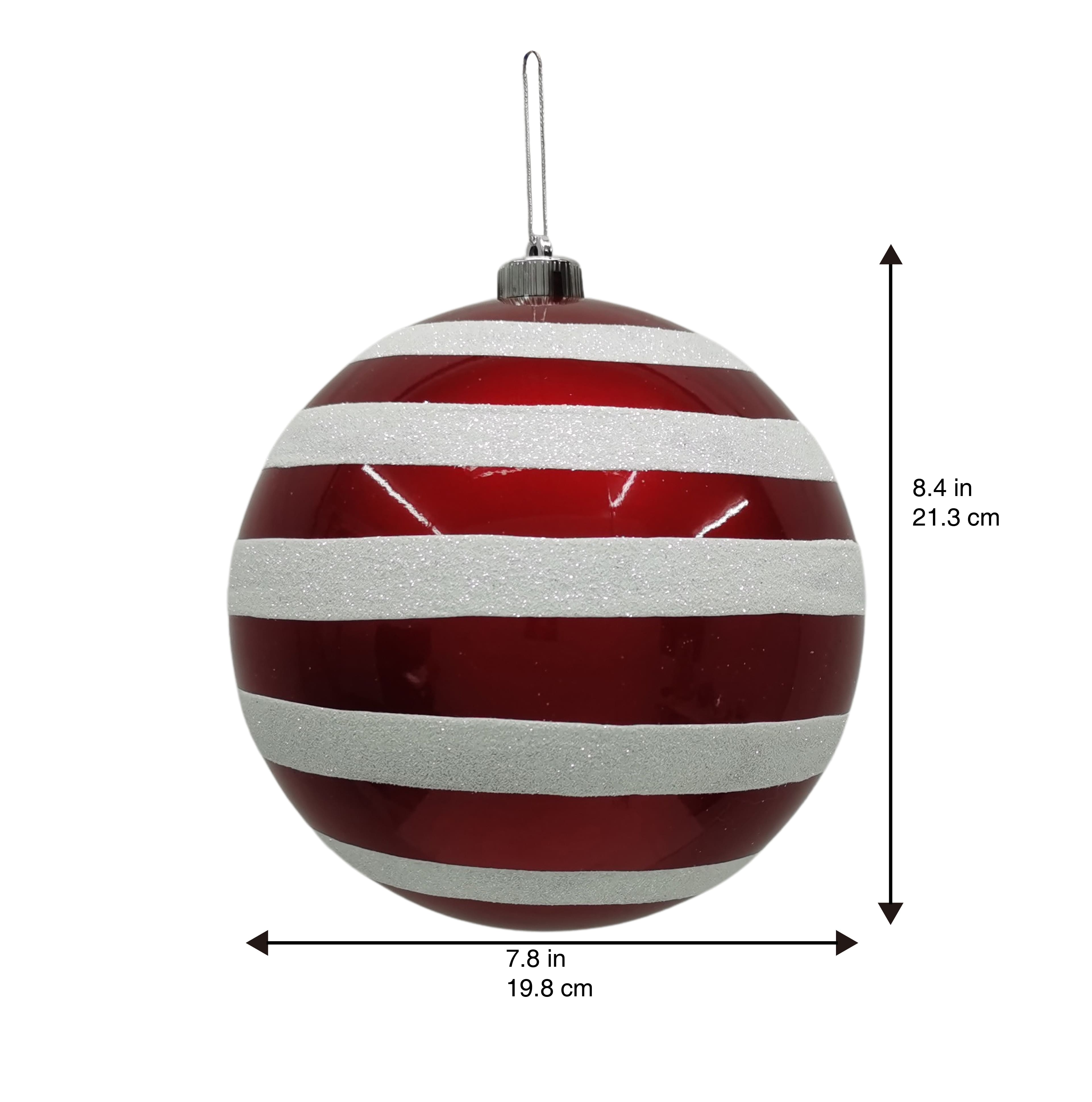 Assorted 8.5&#x22; Patriotic Ball Ornament, 1pc. by Celebrate It&#x2122;
