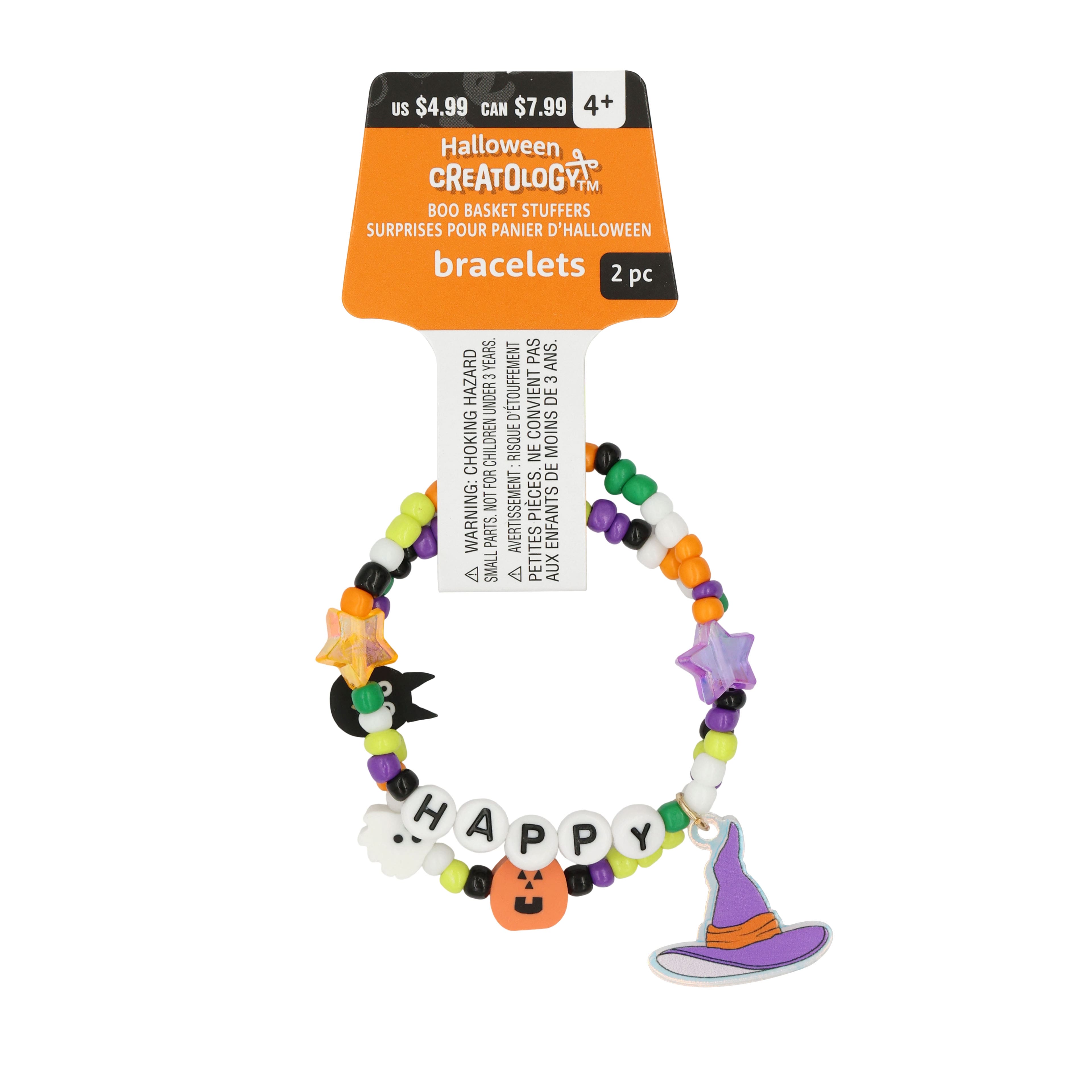 Ghost &#x26; Witch Hat Bracelets by Creatology&#x2122;