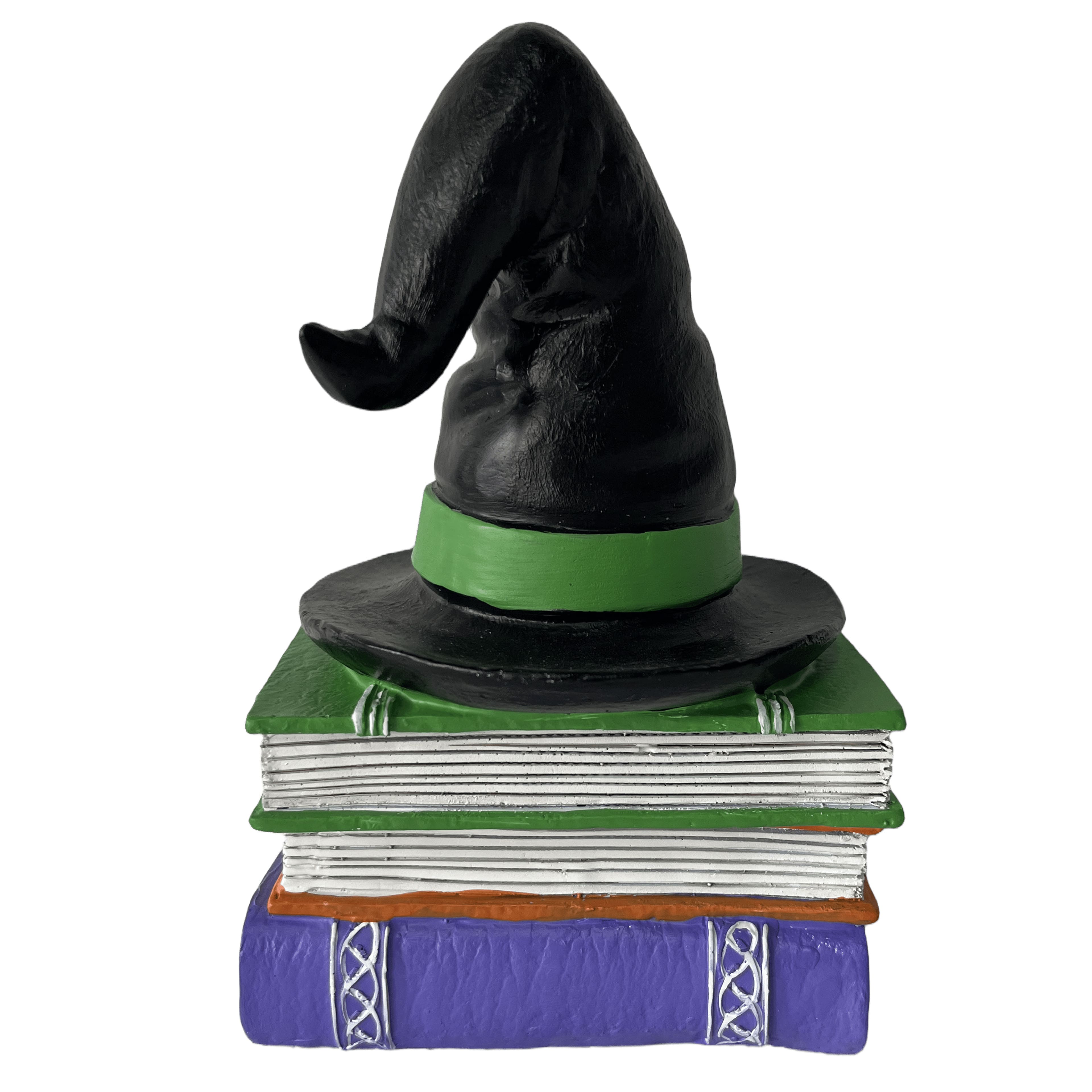 6.5&#x22; Witch Hat on Spell Books Tabletop D&#xE9;cor by Ashland&#xAE;