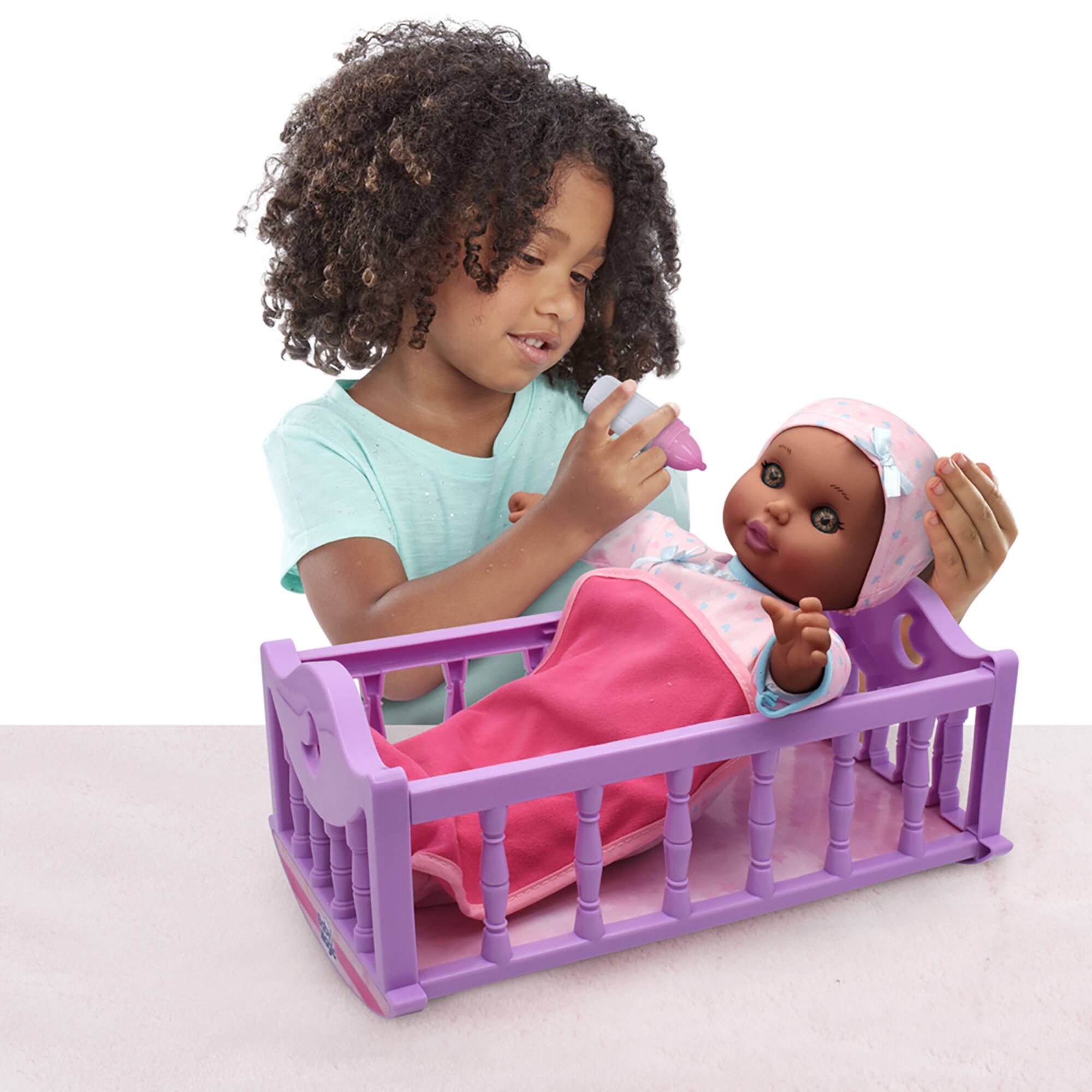 Little Darlings 12 African American Baby Magic Crib Time Fun Michaels
