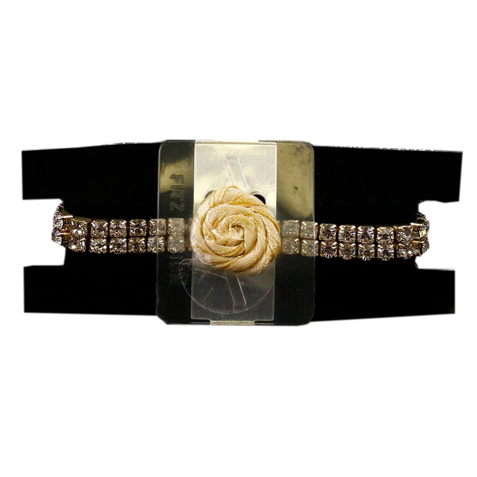 Jam Paper Sophisticated Lady Floral Bracelet