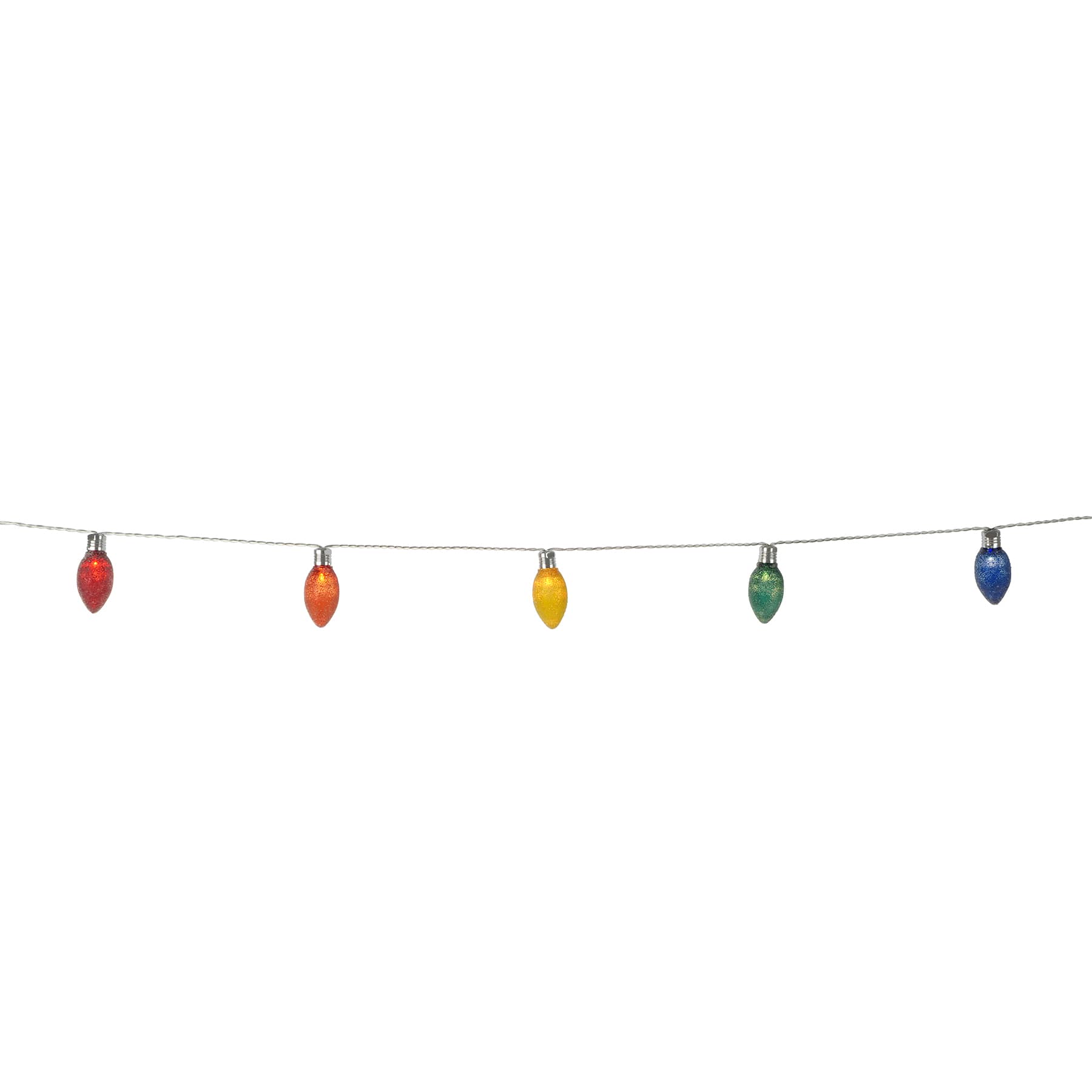 6ft. Multicolor C9 Frosted Bulbs LED String Lights by Ashland&#xAE;