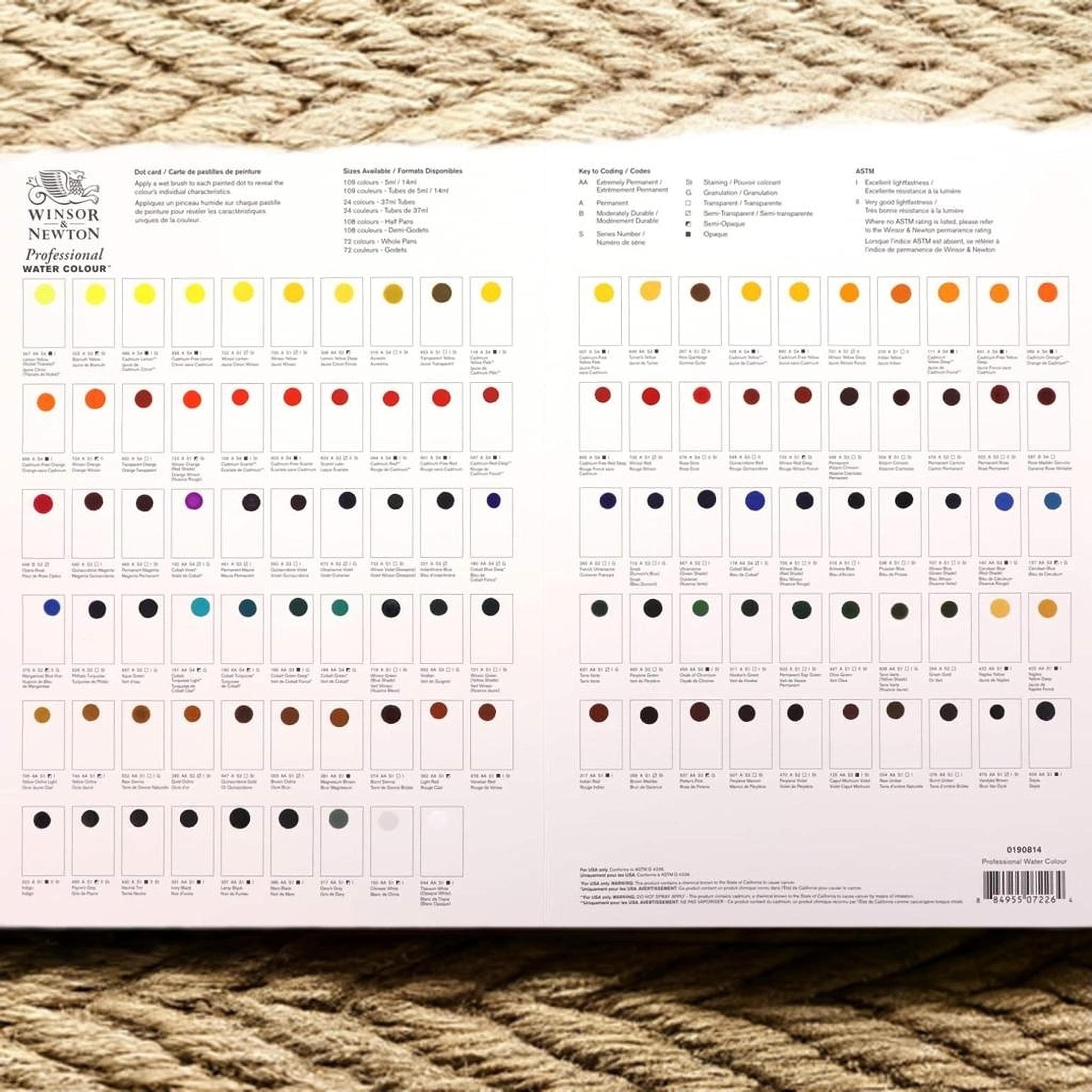 Winsor &#x26; Newton&#xAE; Professional Watercolor Dot Card
