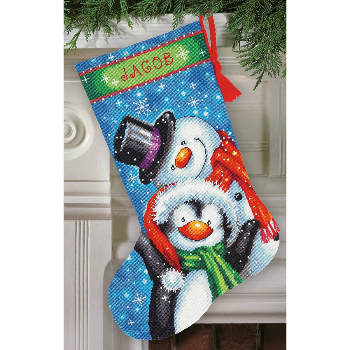 Dimensions&#xAE; Polar Pals Stocking Needlepoint Kit