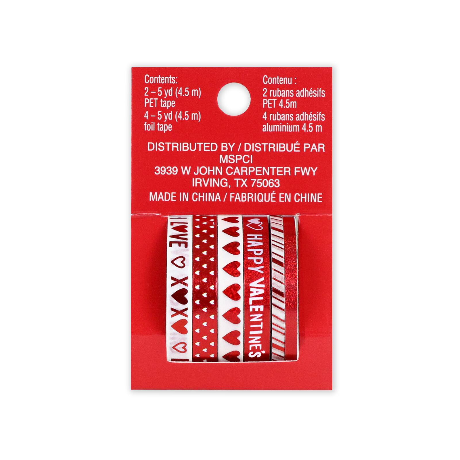 Valentine's Day Holographic Crafting Tape Set by Recollections™