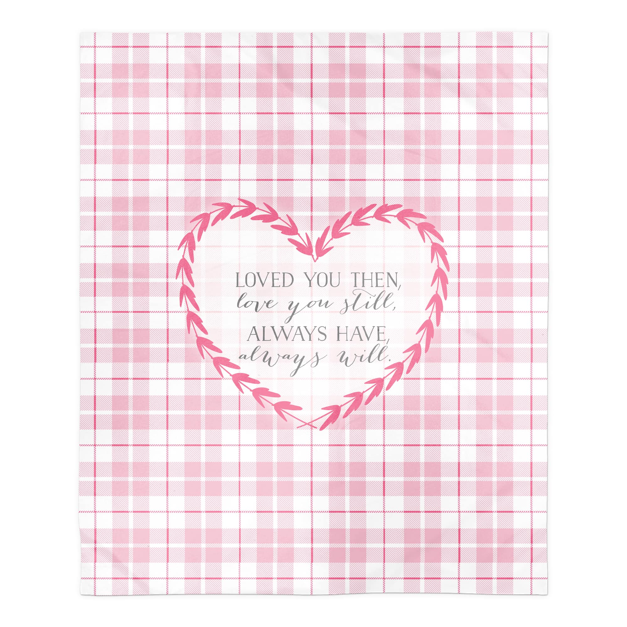 Loved You Then, Loved You Still Sherpa Fleece Blanket