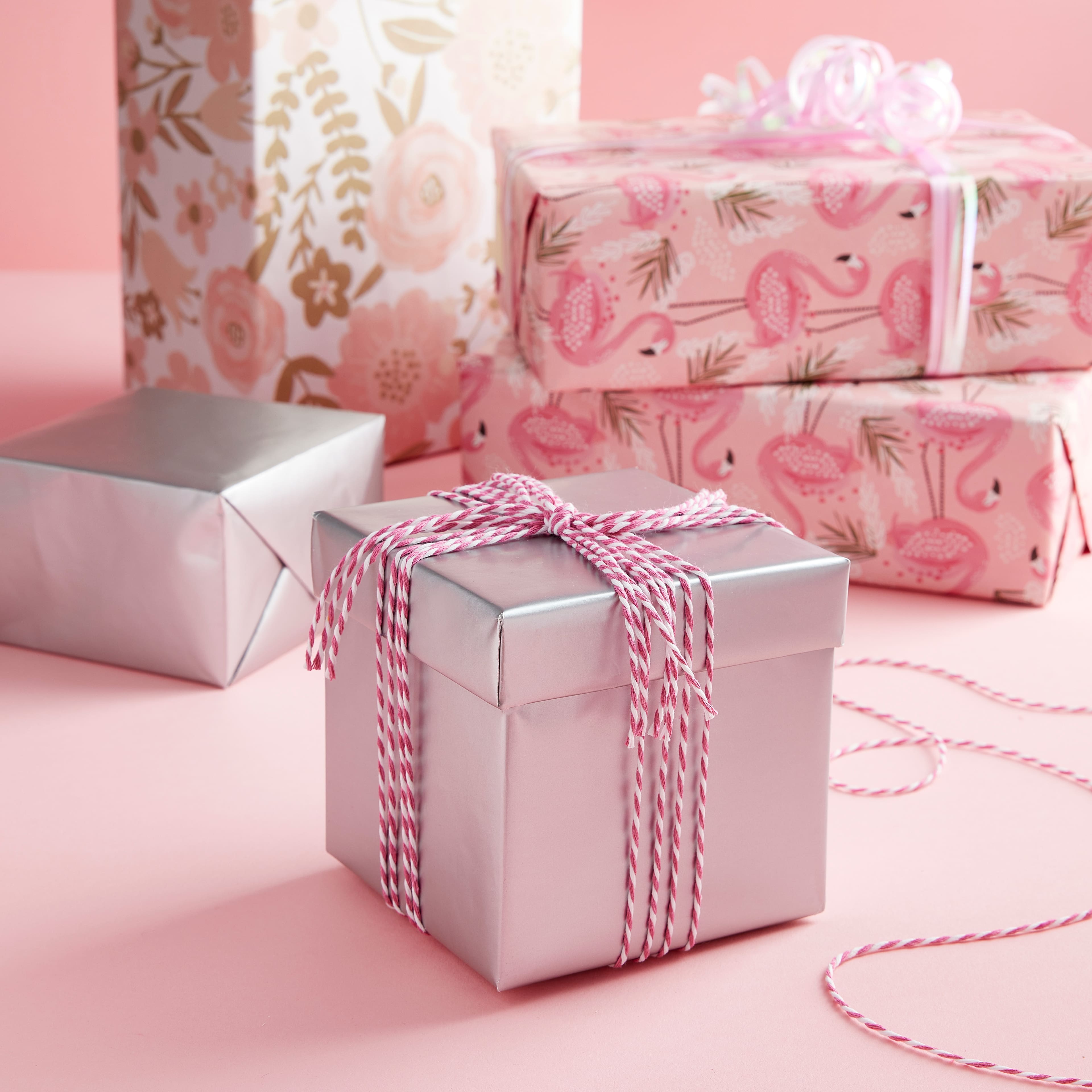 12 Pack: Silver Kraft Gift Wrap by Celebrate It&#x2122;