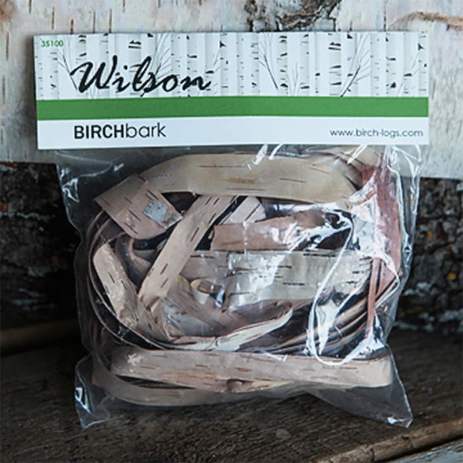 Wilson Enterprises Log Bundle White Birch