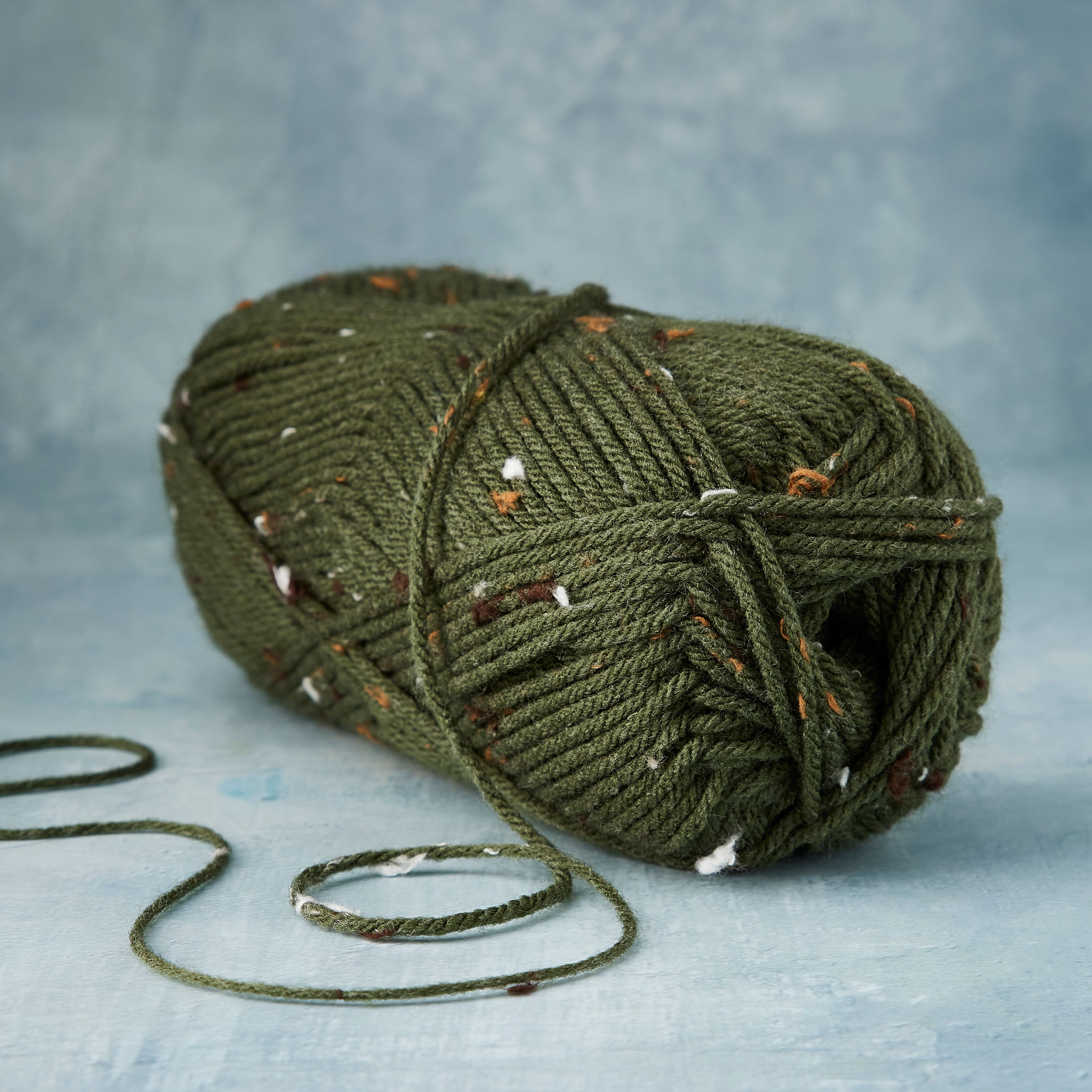 Heathered Tweed™ Yarn by Loops & Threads®, Michaels