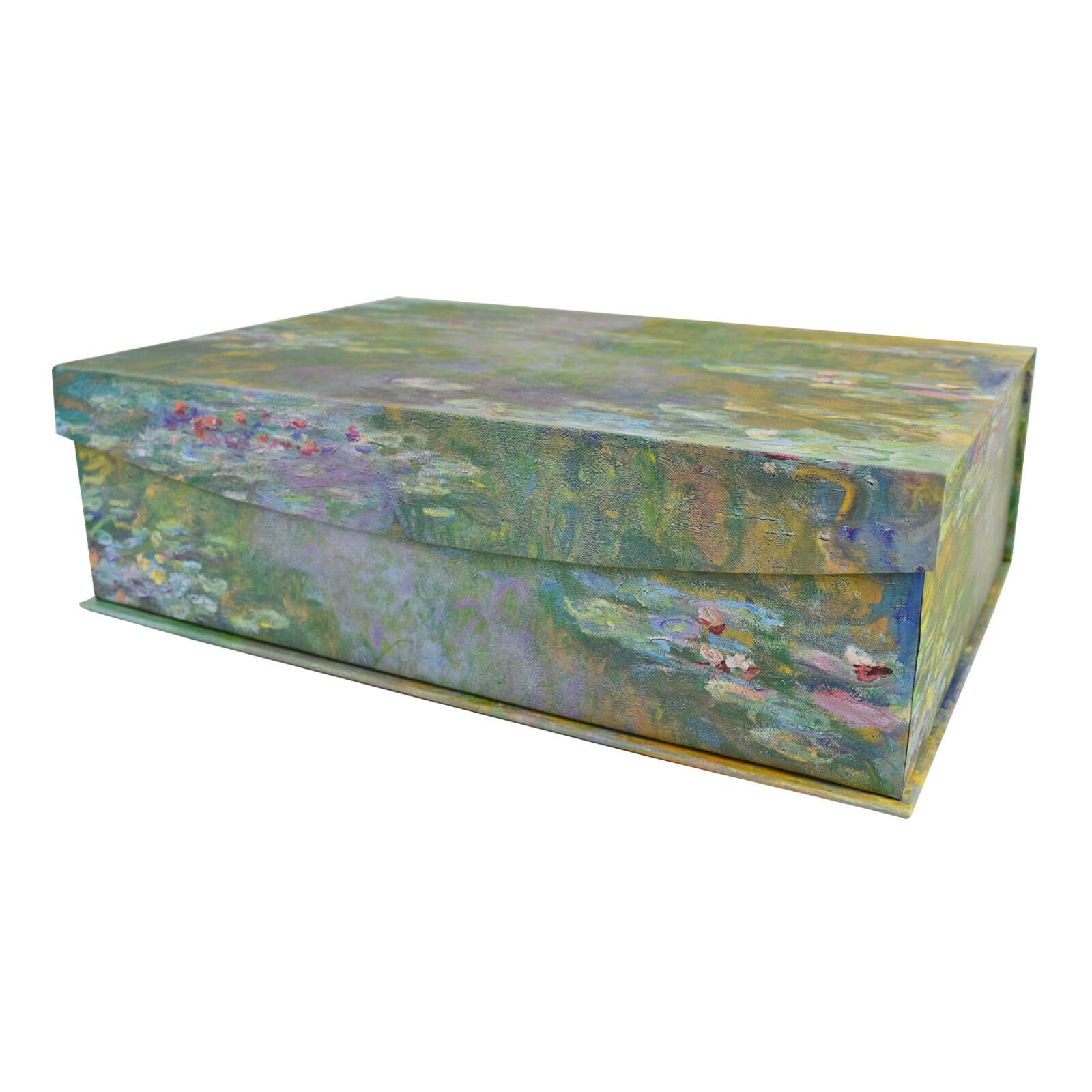Large Monet Flip Top Decorative Box by Ashland®