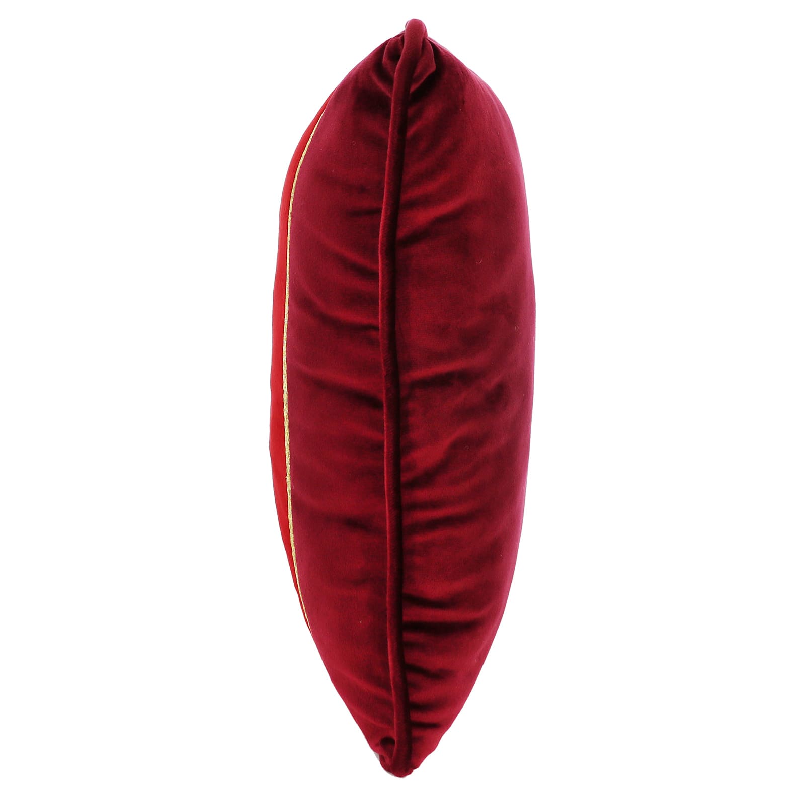 16&#x22; x 16&#x22; Burgundy &#x26; Gold Christmas Tree Throw Pillow by Ashland&#xAE;