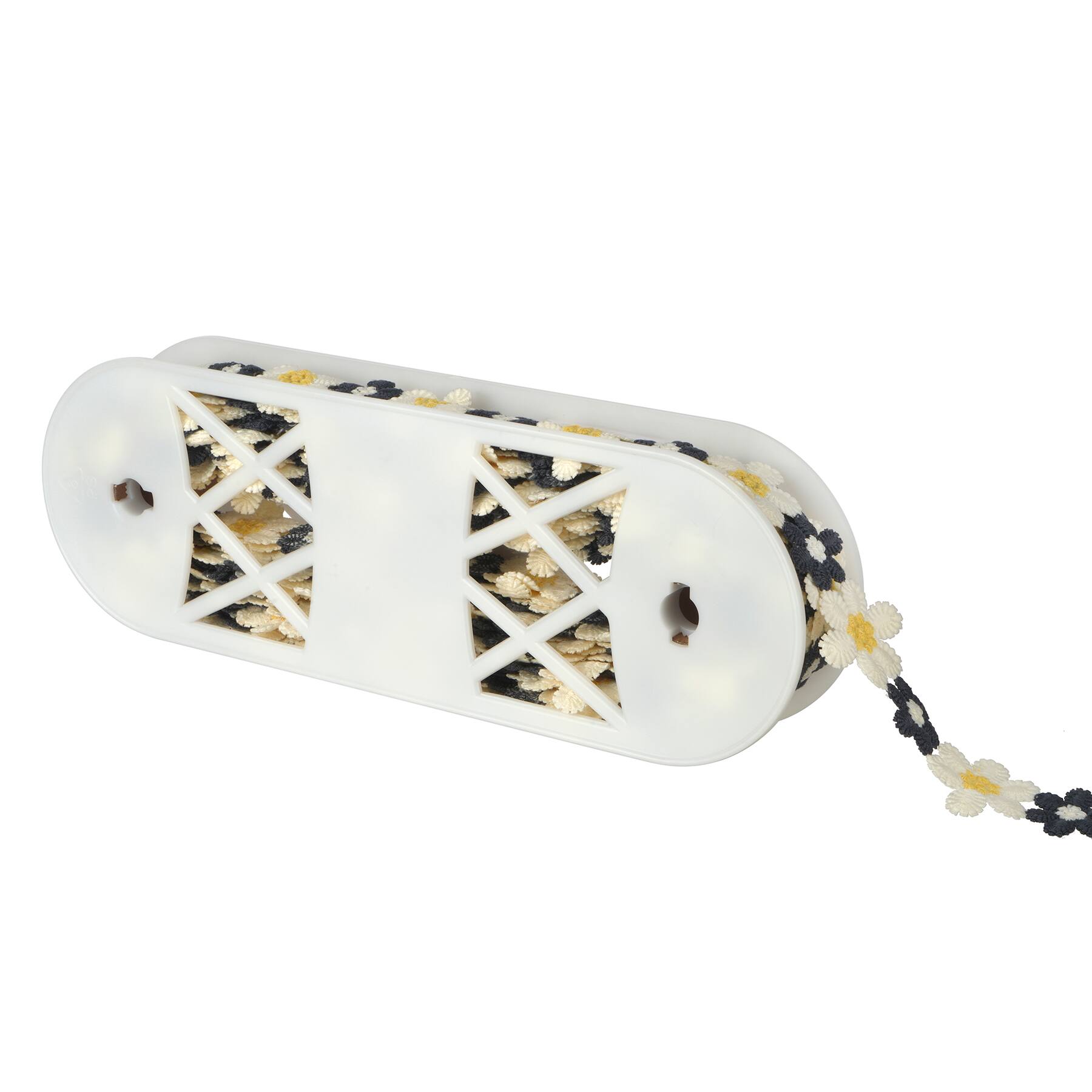 1.1" Embroidered Flower Trim by Celebrate It