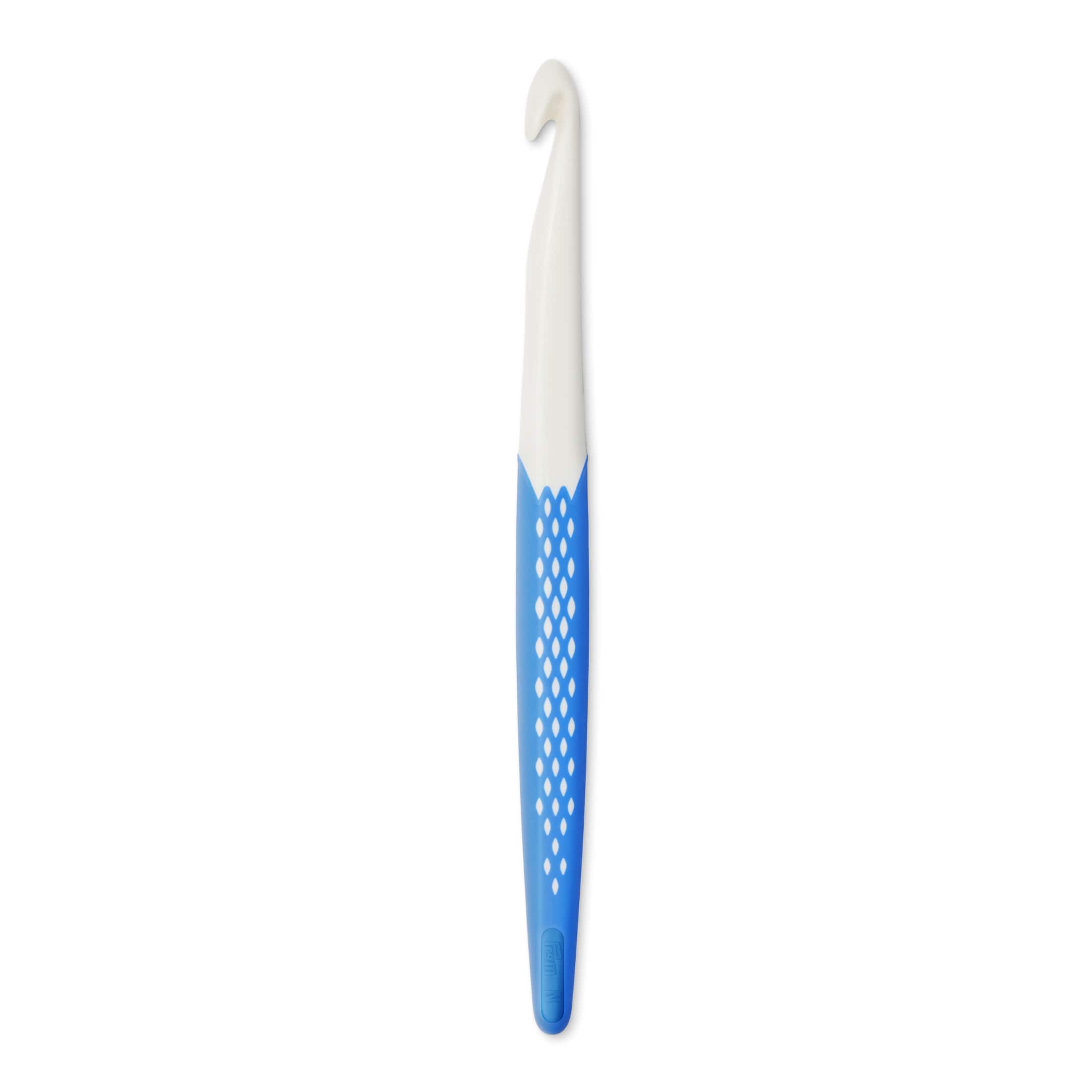 Crochet hook for wool, ergonomic, 10mm/18 From Prym - Knitting and
