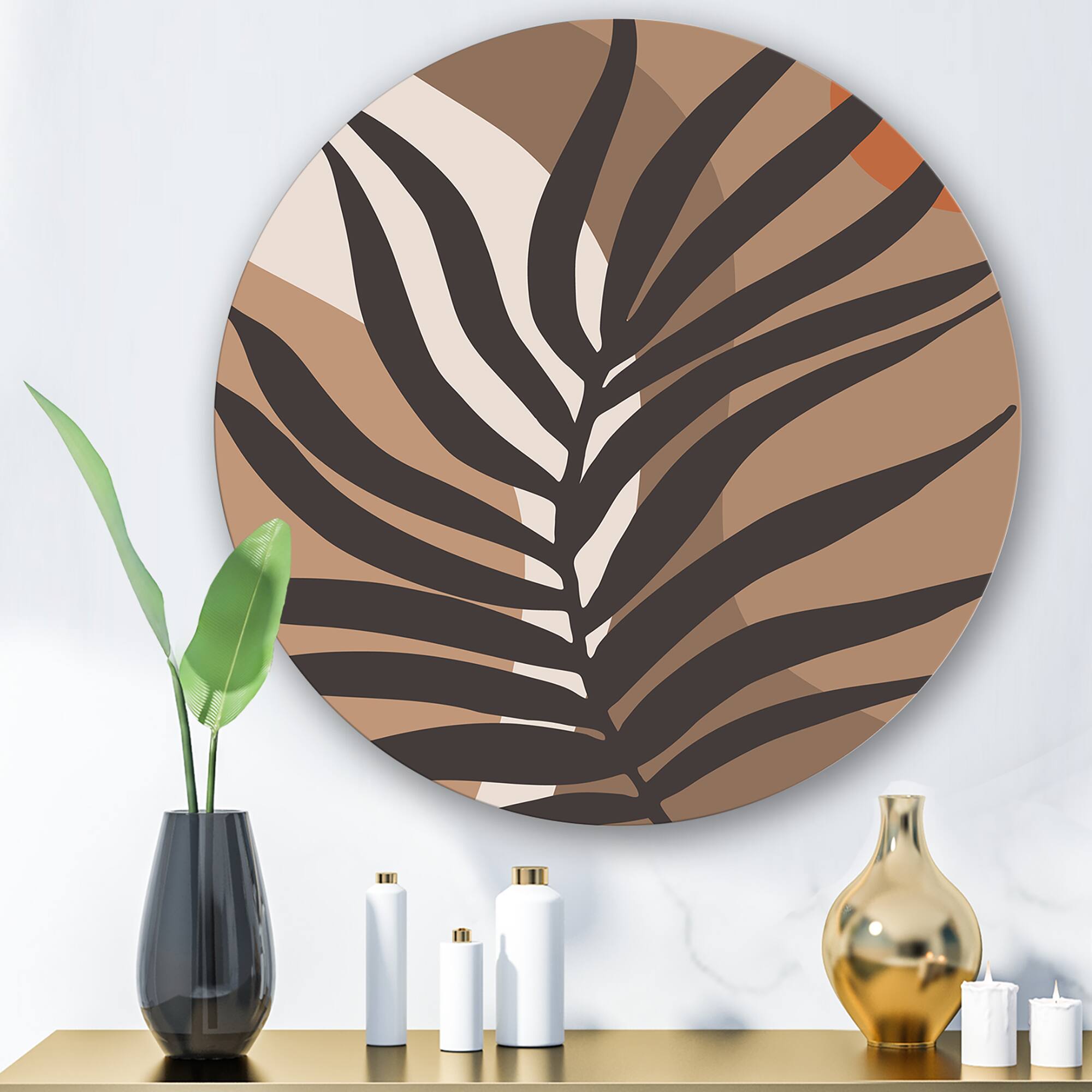 Designart - Tropical Leaf Silhouettes and Shapes II