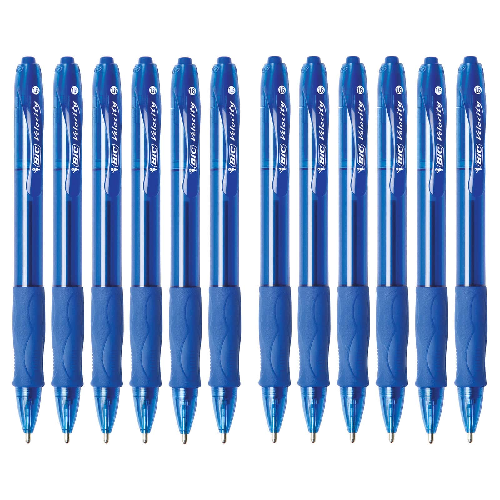 BIC® Glide™ Bold Blue 1.6mm Retractable Ball Point Pen, 12ct.