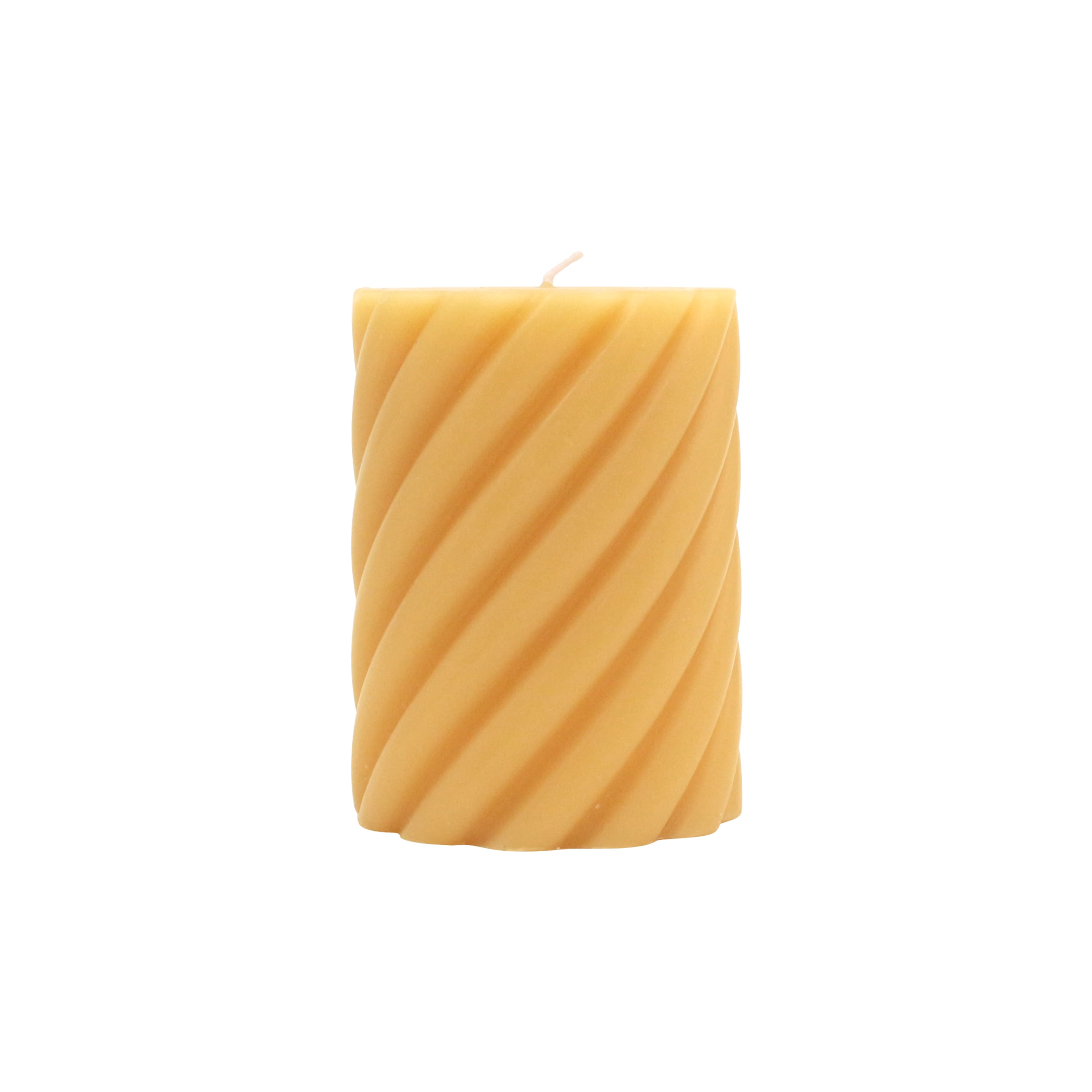 Lightly Fragranced Twist Pillar Candle by Ashland&#xAE;