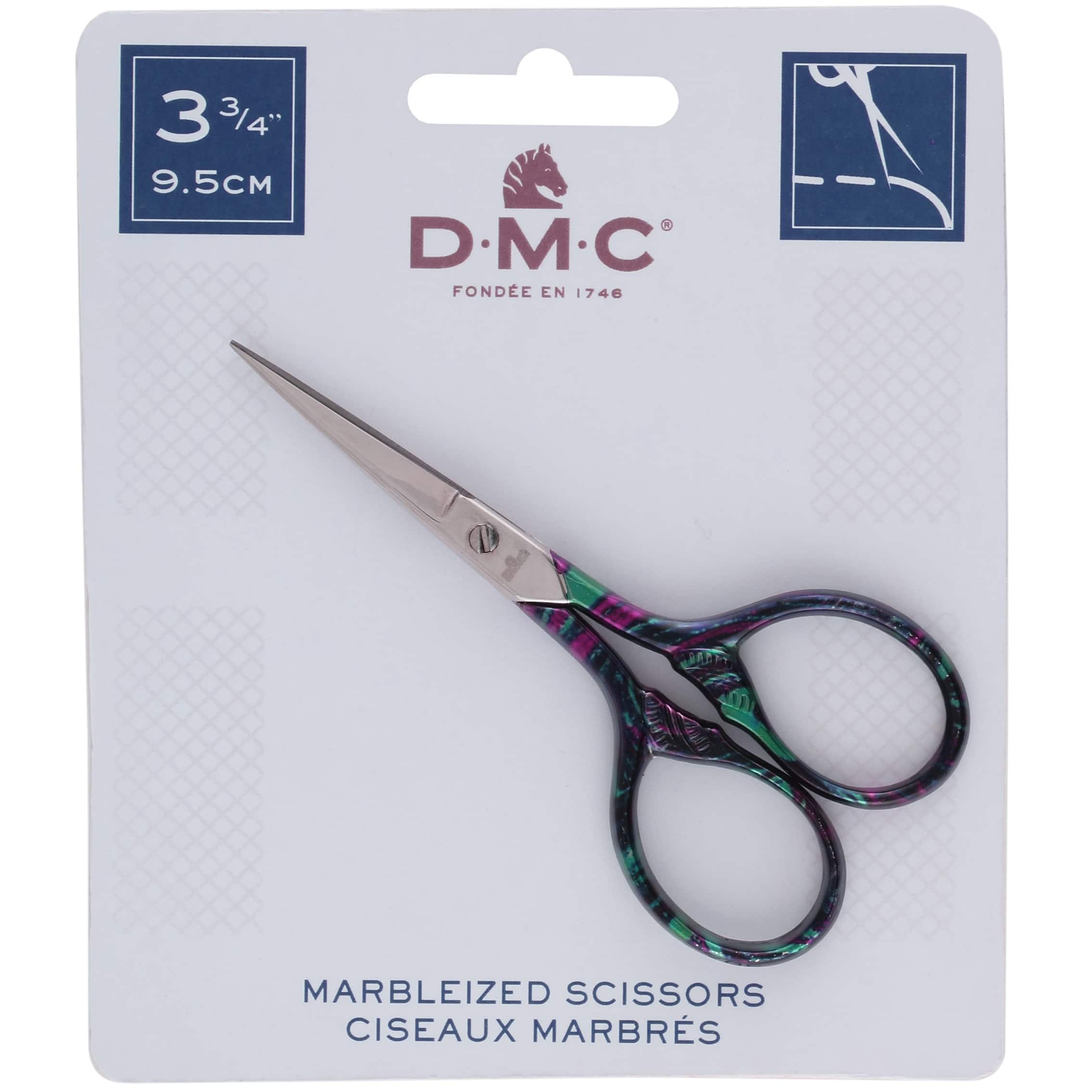 DMC® 3.75" Purple Essence Marbleized Embroidery Scissors