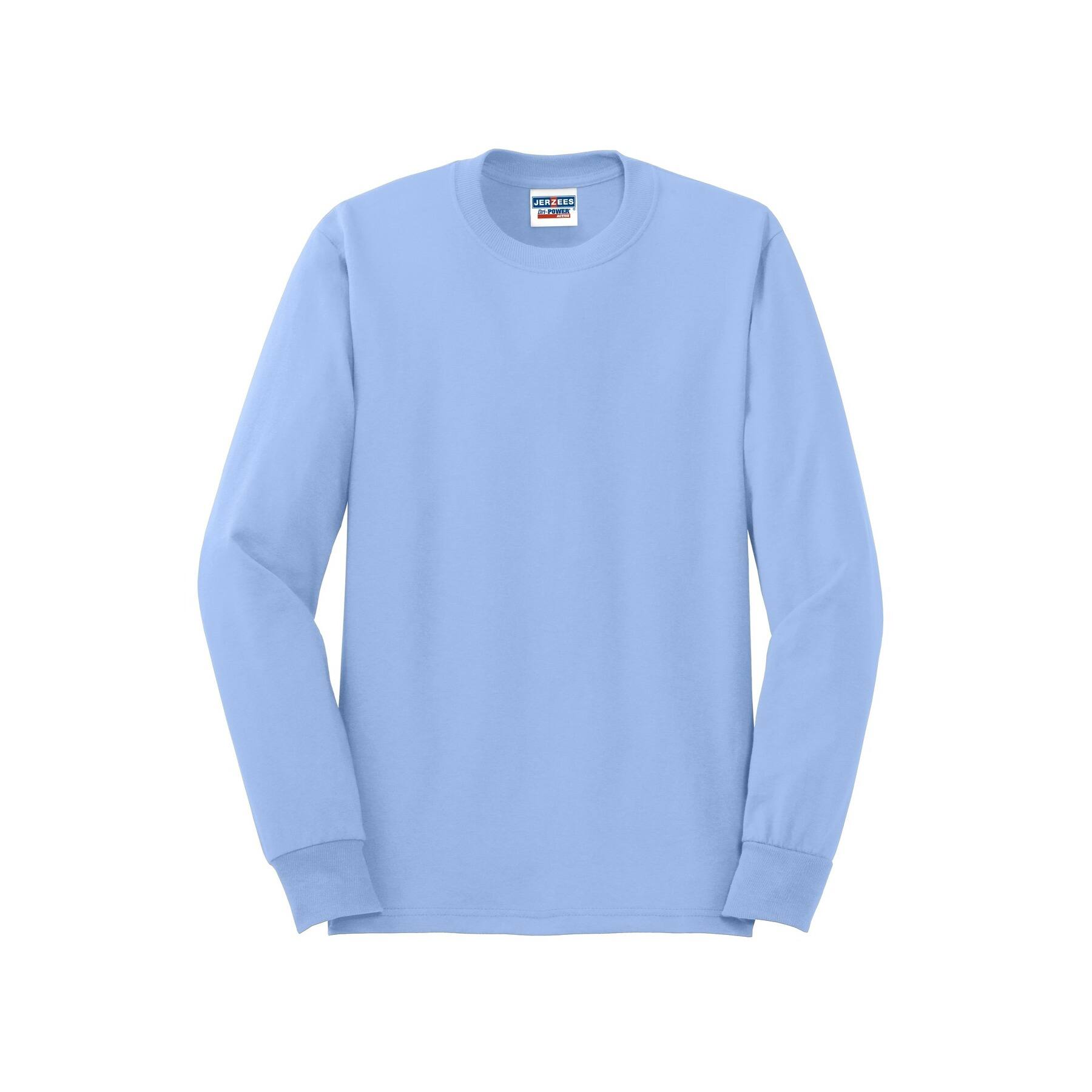 JERZEES® Dri-Power® 50/50 Cotton/Poly Long Sleeve T-Shirt