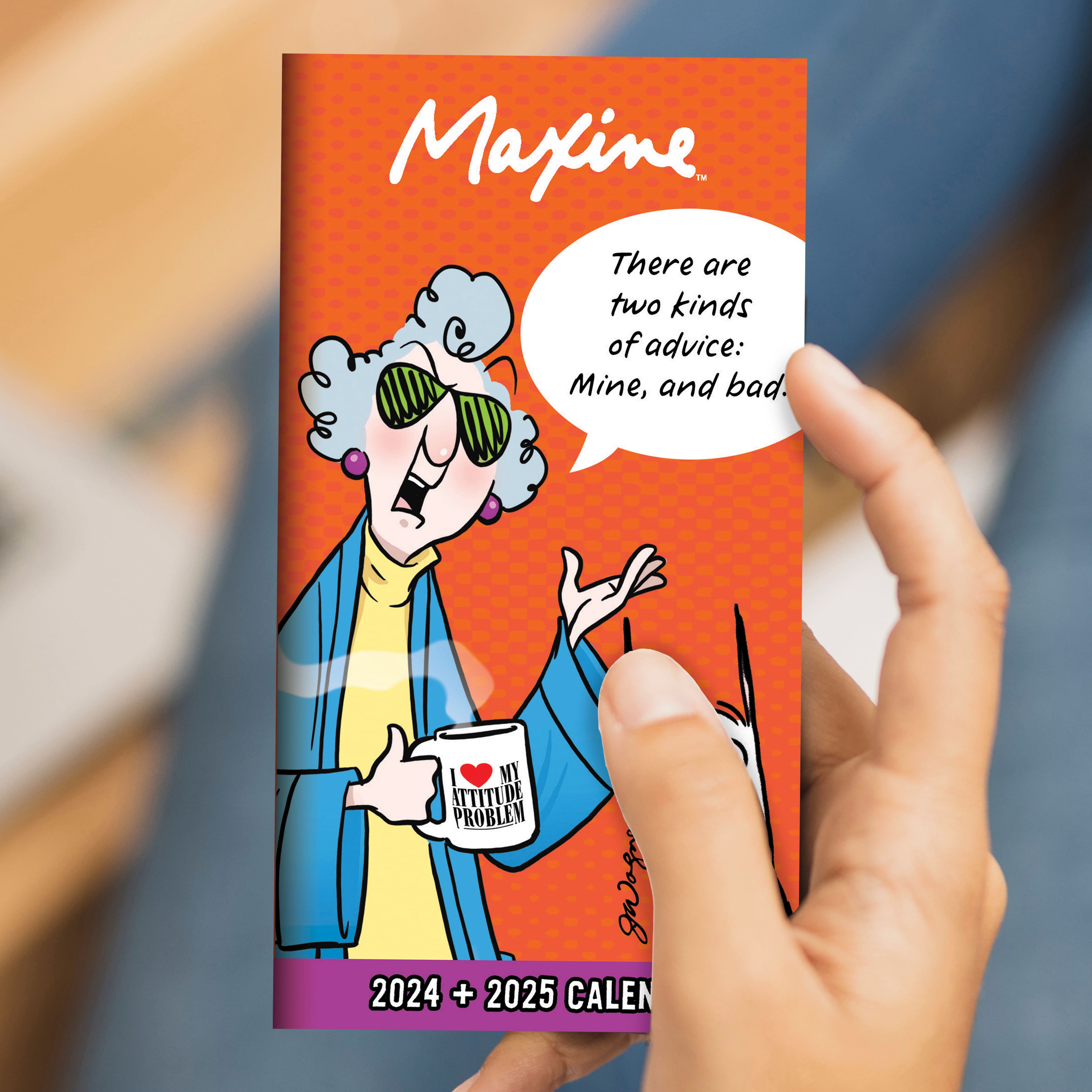2024-2025 Maxine Monthly Pocket Planner
